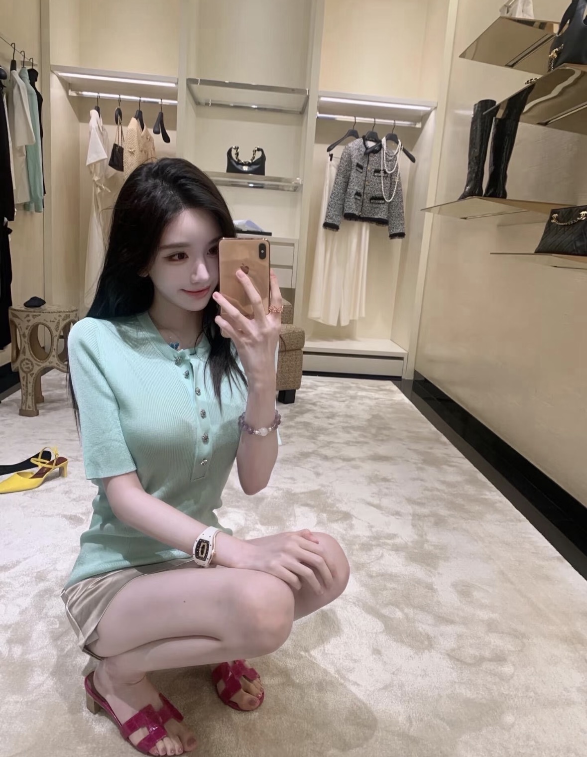 샤넬 여성 반팔 135377 Chanel T Shirt 썸네일 이미지