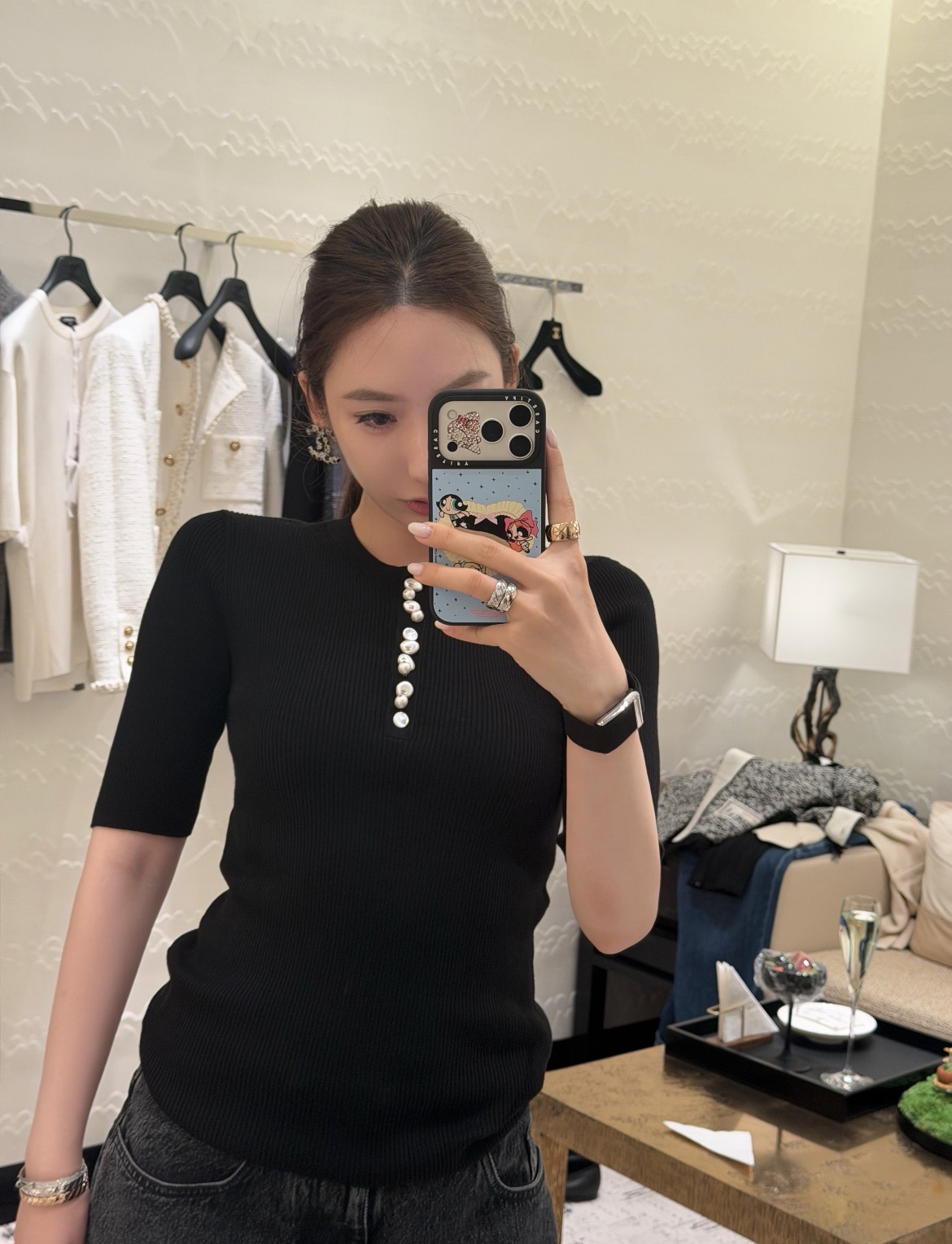 샤넬 여성 반팔 135376 Chanel T Shirt 썸네일 이미지
