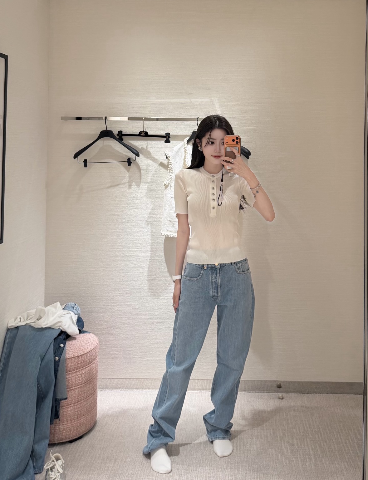 샤넬 여성 반팔 135375 Chanel T Shirt 썸네일 이미지