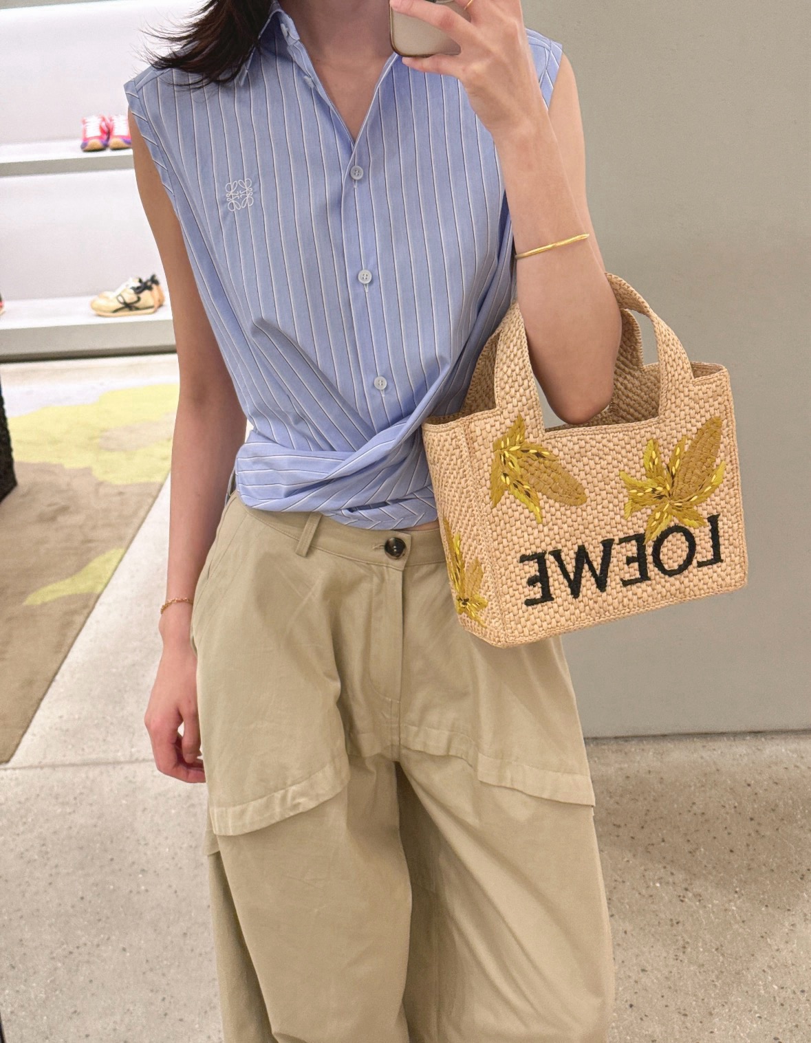 로에베 여성 반팔 143130 Loewe T Shirt 상세 이미지 8