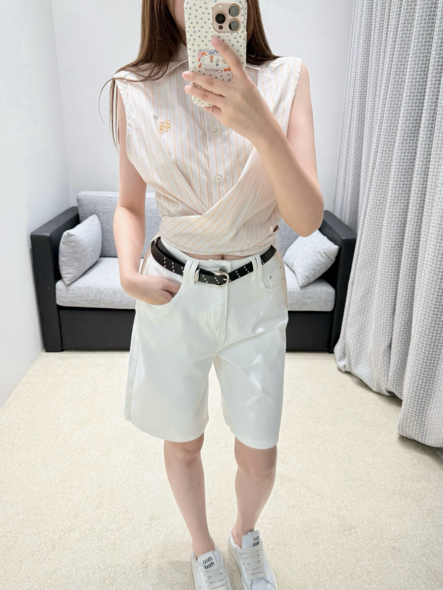 로에베 여성 반팔 143131 Loewe T Shirt 상세 이미지 2