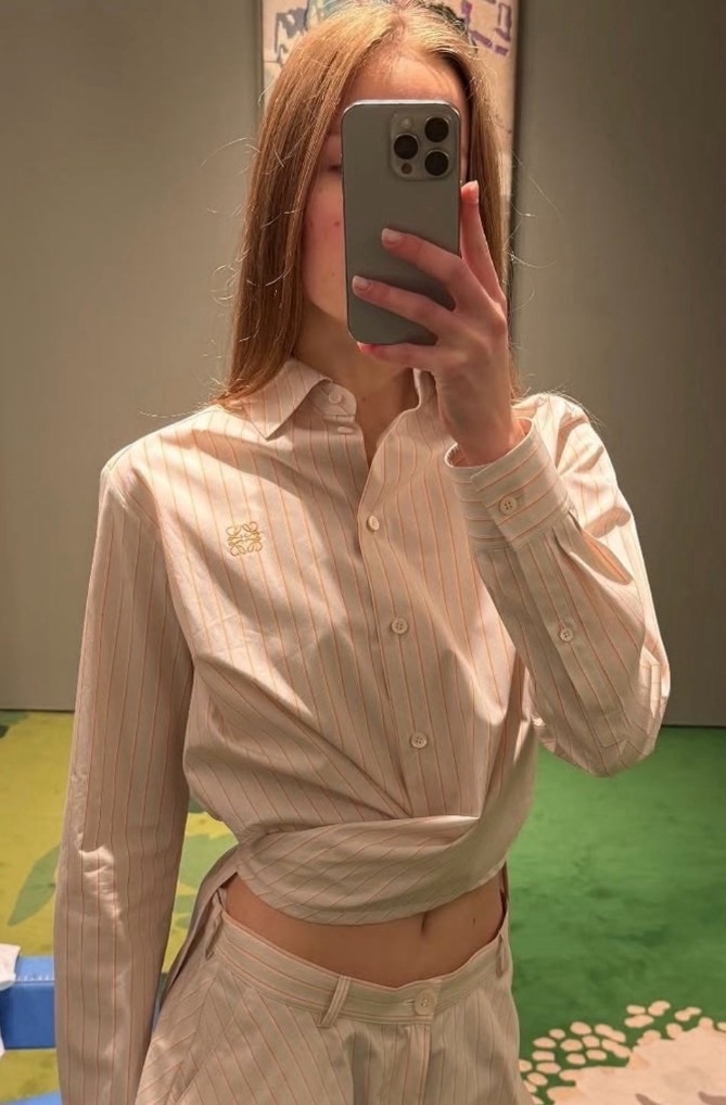 로에베 여성 셔츠 143133 Loewe Shirt 상세 이미지 3
