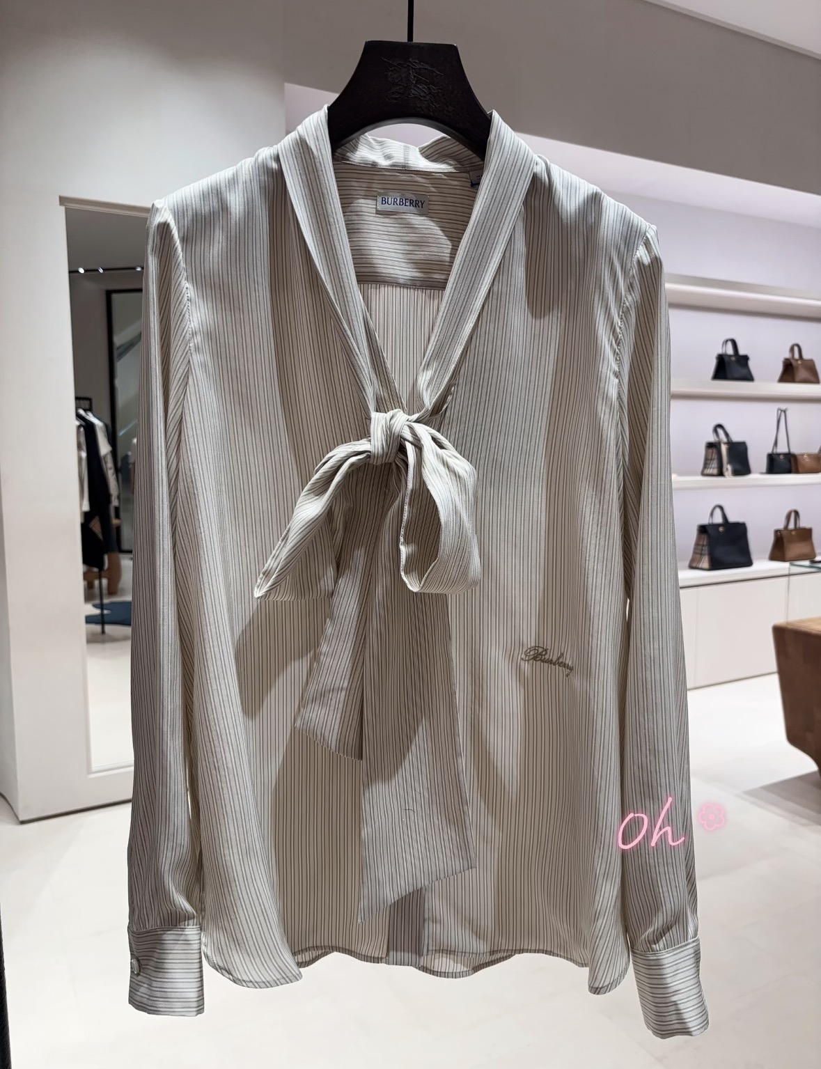 버버리 여성 셔츠 155690 Burberry Shirt 상세 이미지 4