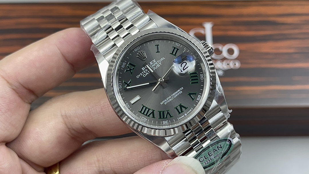Rolex Zegarek Najwyższej jakości fałszywy
 Zielony