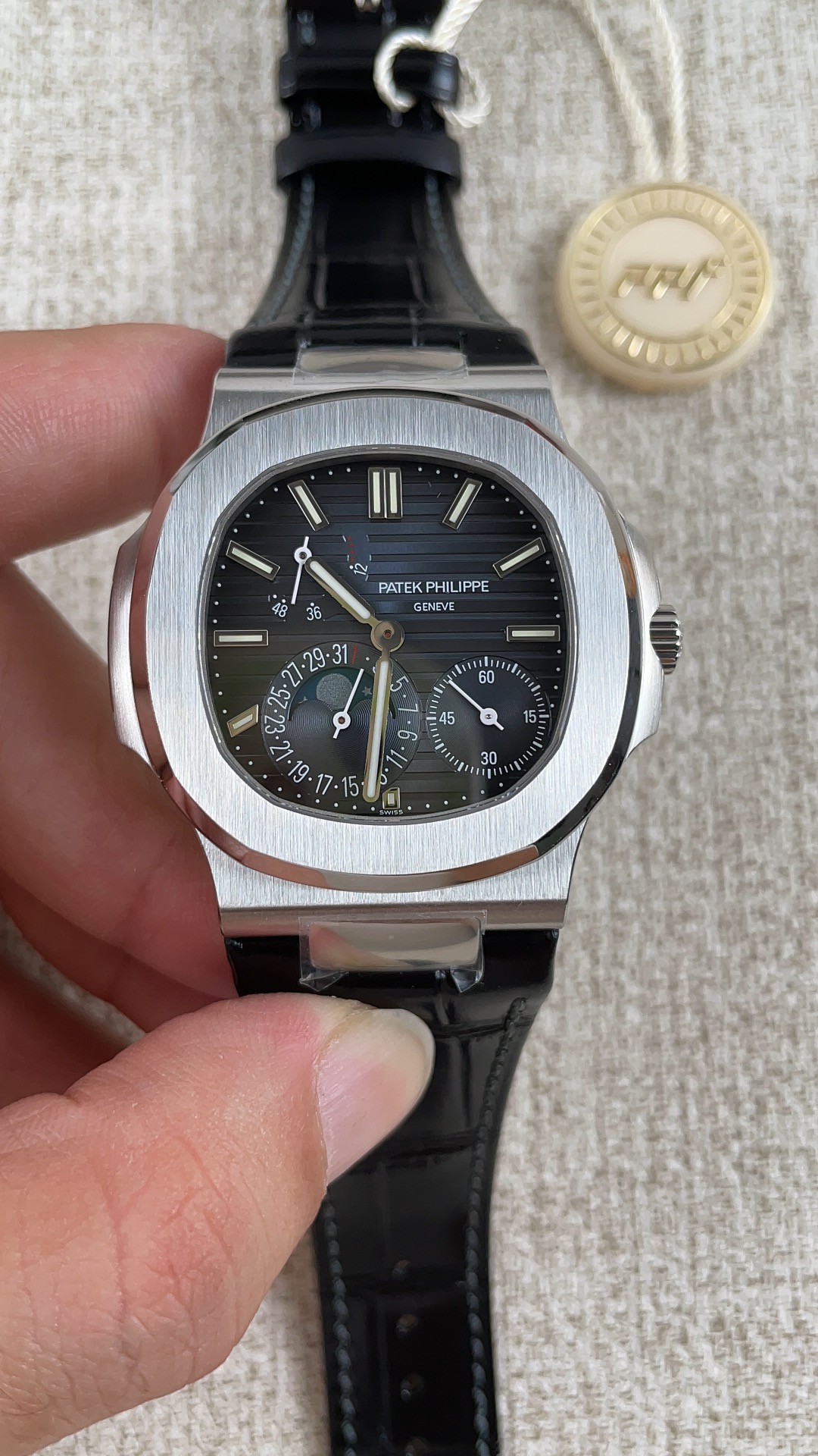 NO:157103,F!  Patek Philippe 5712!  ,,patek philippe19860909F！百达翡丽5712！,,patek philippe,Watch