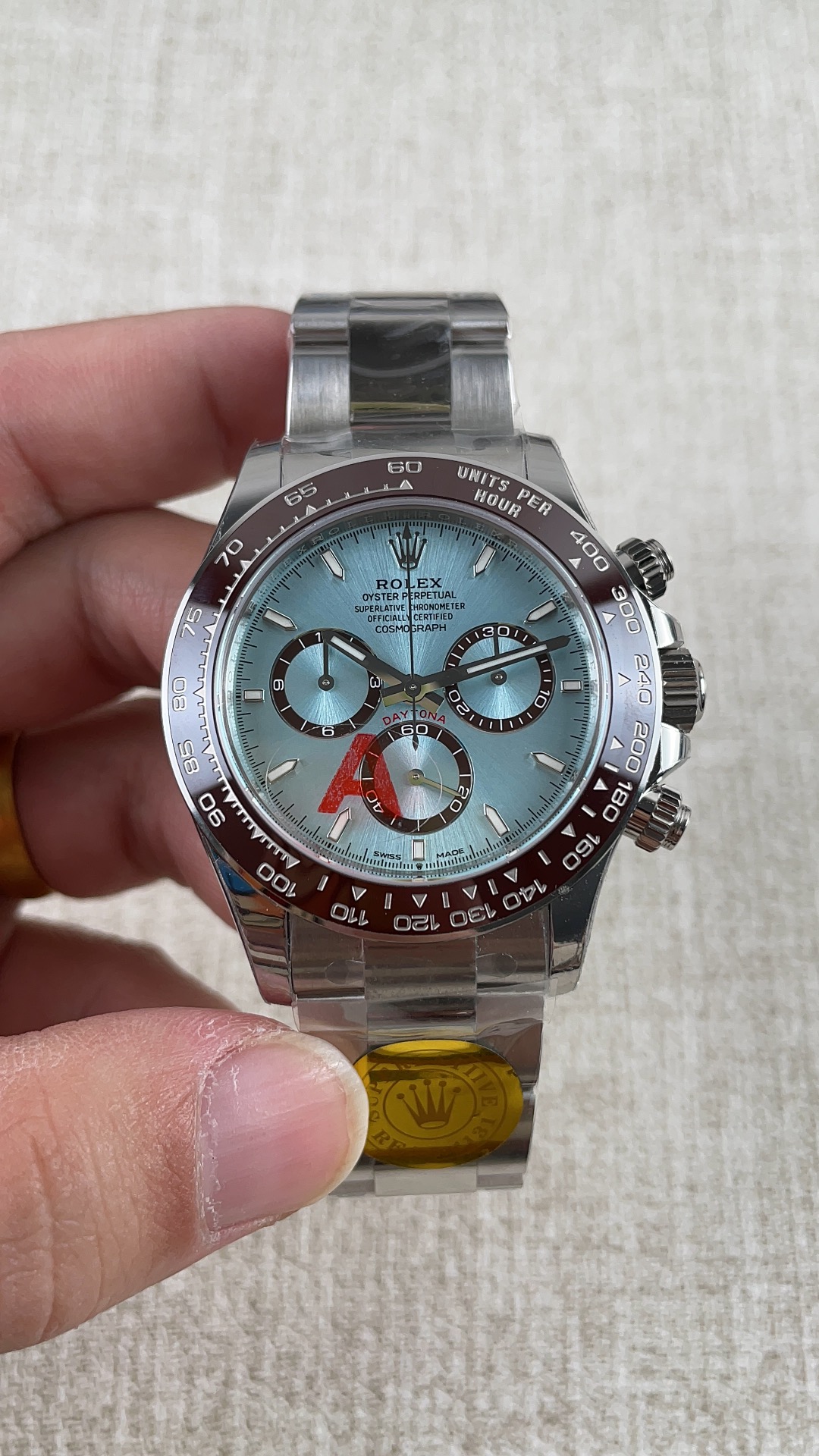 NO:157123,VS!  Rolex Icelandi 4131!  ,,rolex19860909VS！劳力士冰蓝迪4131！,,rolex,Watch