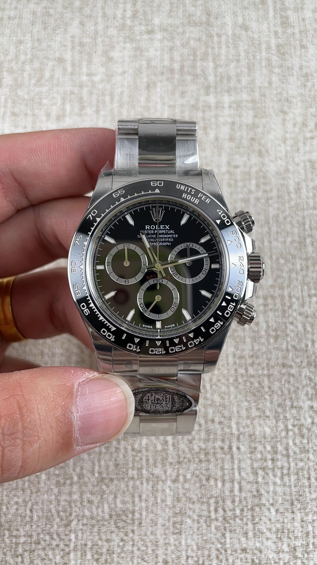 NO:157131,Factory C!  Rolex Black Toudy New Model 4131!  ,,rolex19860909C厂！劳力士黑陶迪新款4131！,,rolex,Watch