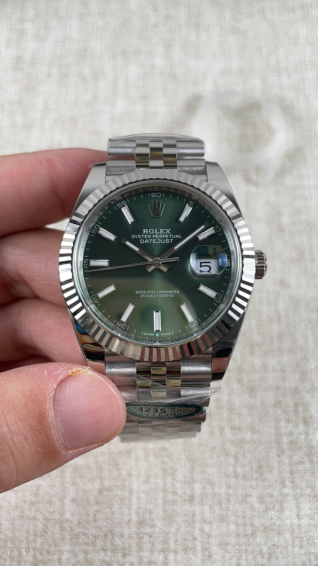 NO:157206,Factory C!  Rolex 41 Green Log Series!  ,,rolex19860909C厂！劳力士41绿日志系列！,,rolex,Watch
