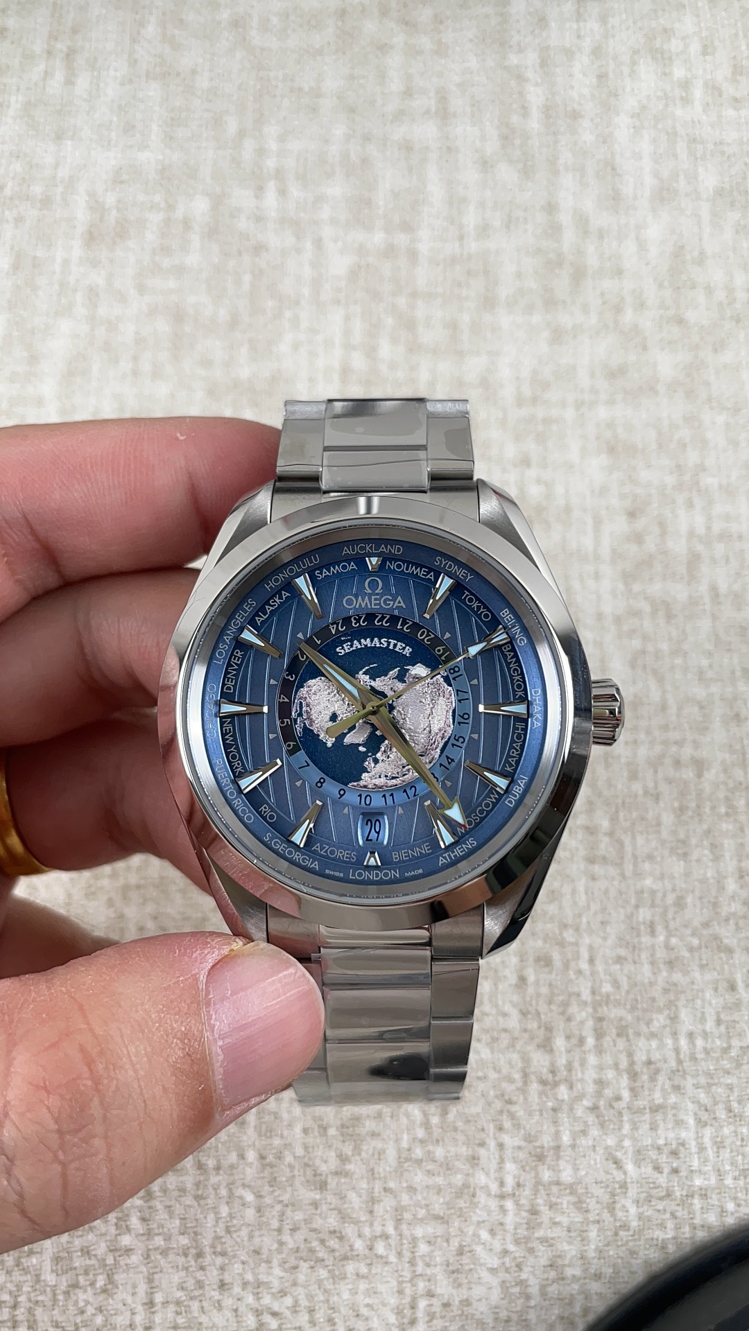 NO:157219,VS!  Omega World Time Series!  , omega19860909VS！欧米茄世界时系列！,,omega,Watch