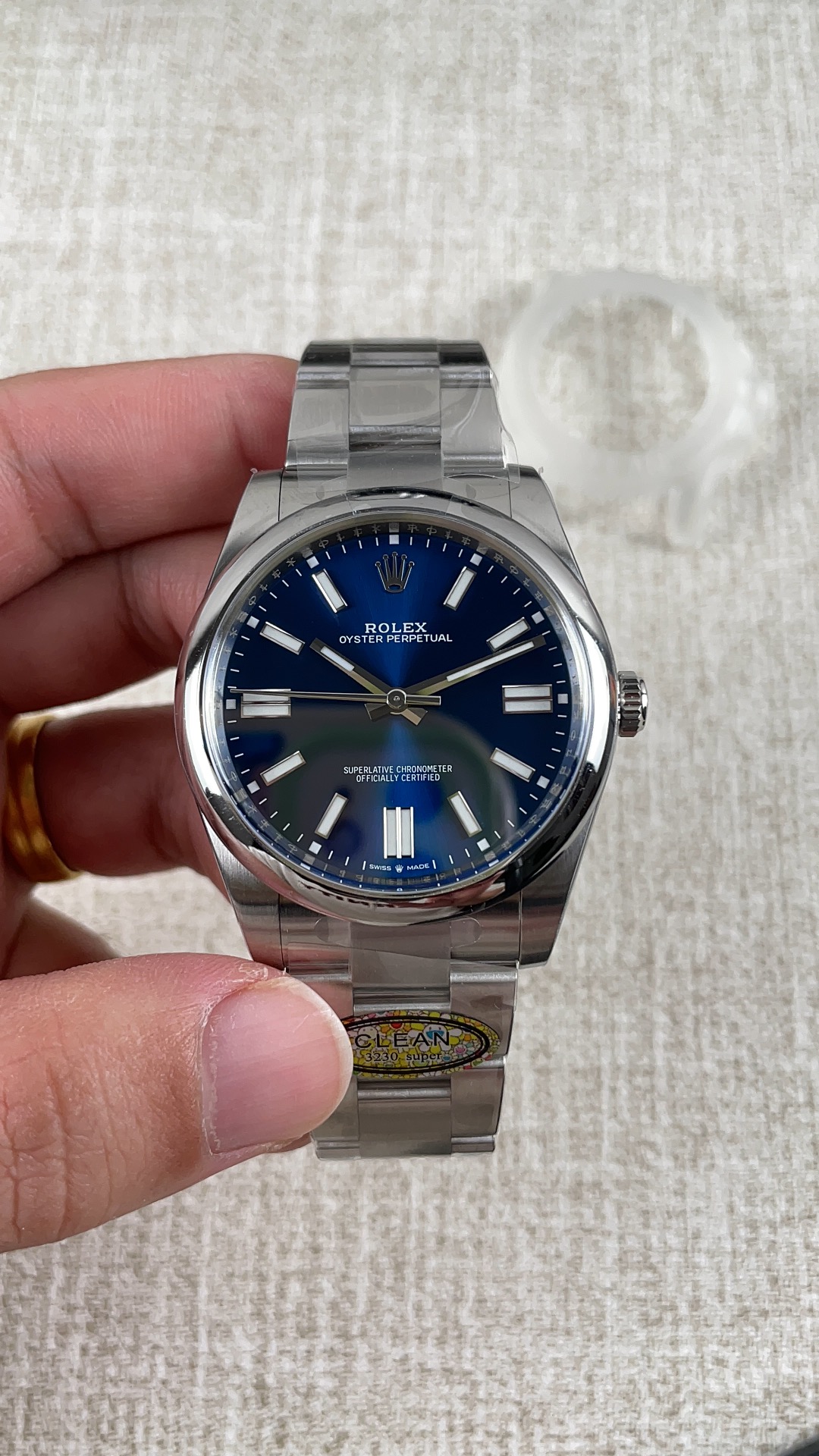 NO:157296,Factory C!  Rolex 41 blue!  ,,rolex19860909C厂！劳力士恒动41蓝色！,,rolex,Watch