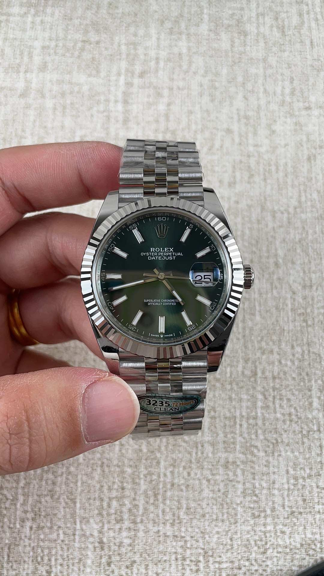 NO:157297,Factory C!  Rolex 41 Green Log Series!  ,,rolex19860909C厂！劳力士41绿日志系列！,,rolex,Watch