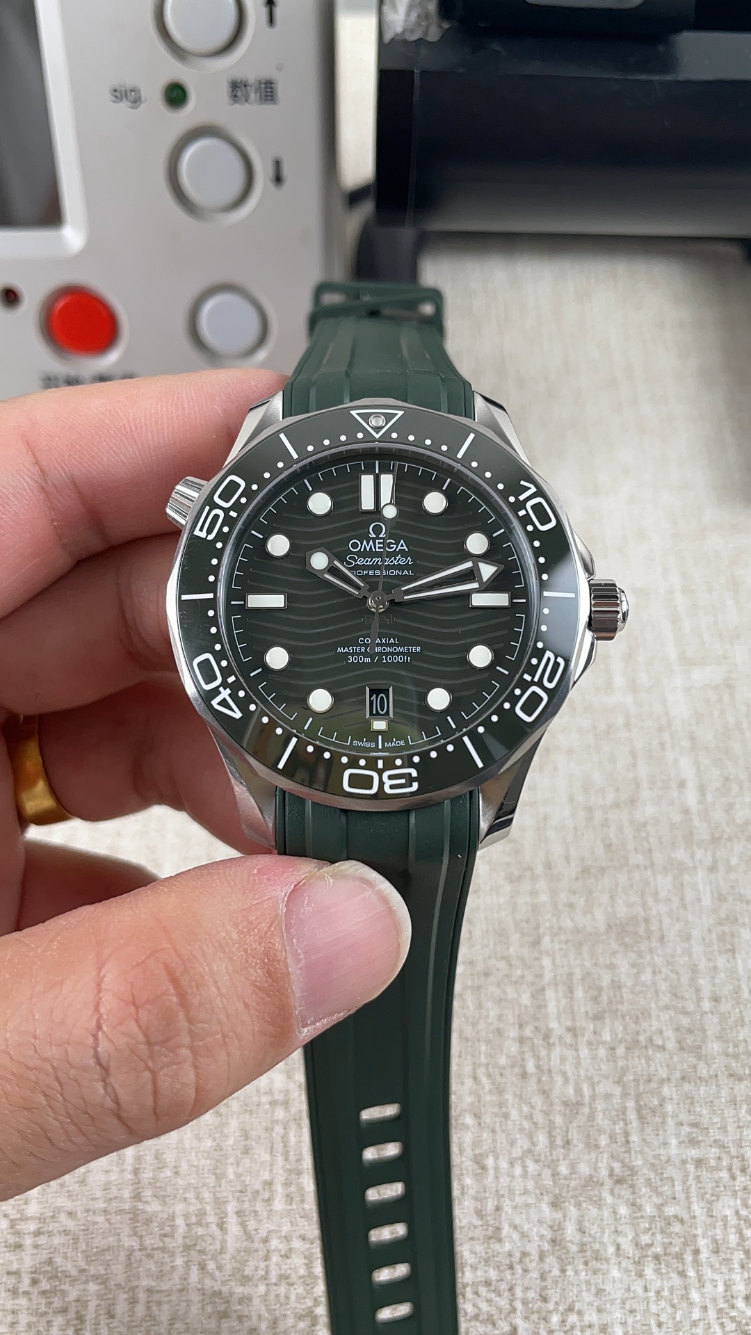 NO:157309,VS!  Omega Green Seahorse Series!  , omega19860909VS！欧米茄绿海马系列！,,omega,Watch