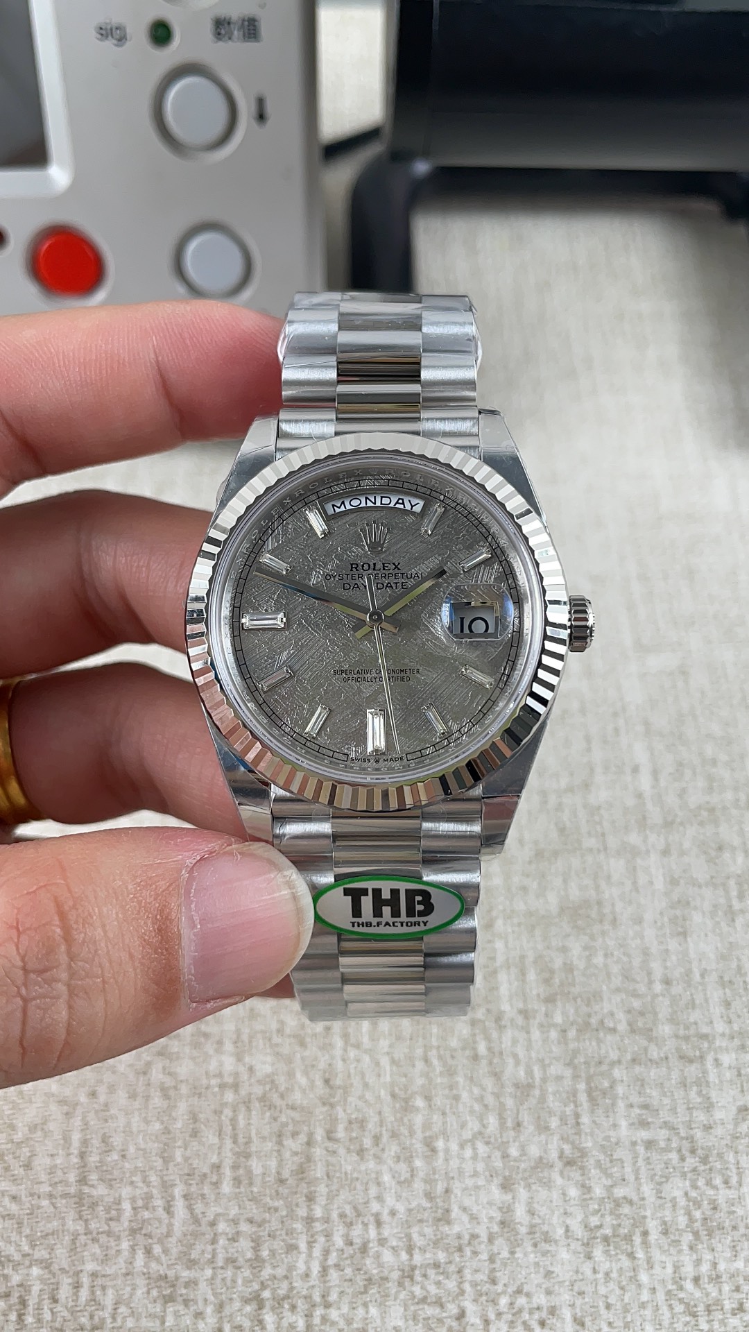 NO:157385,THB!  Rolex Log Meteorite Surface V3 Series!  ,,rolex19860909THB！劳力士日志陨石面V3系列！,,rolex,Watch