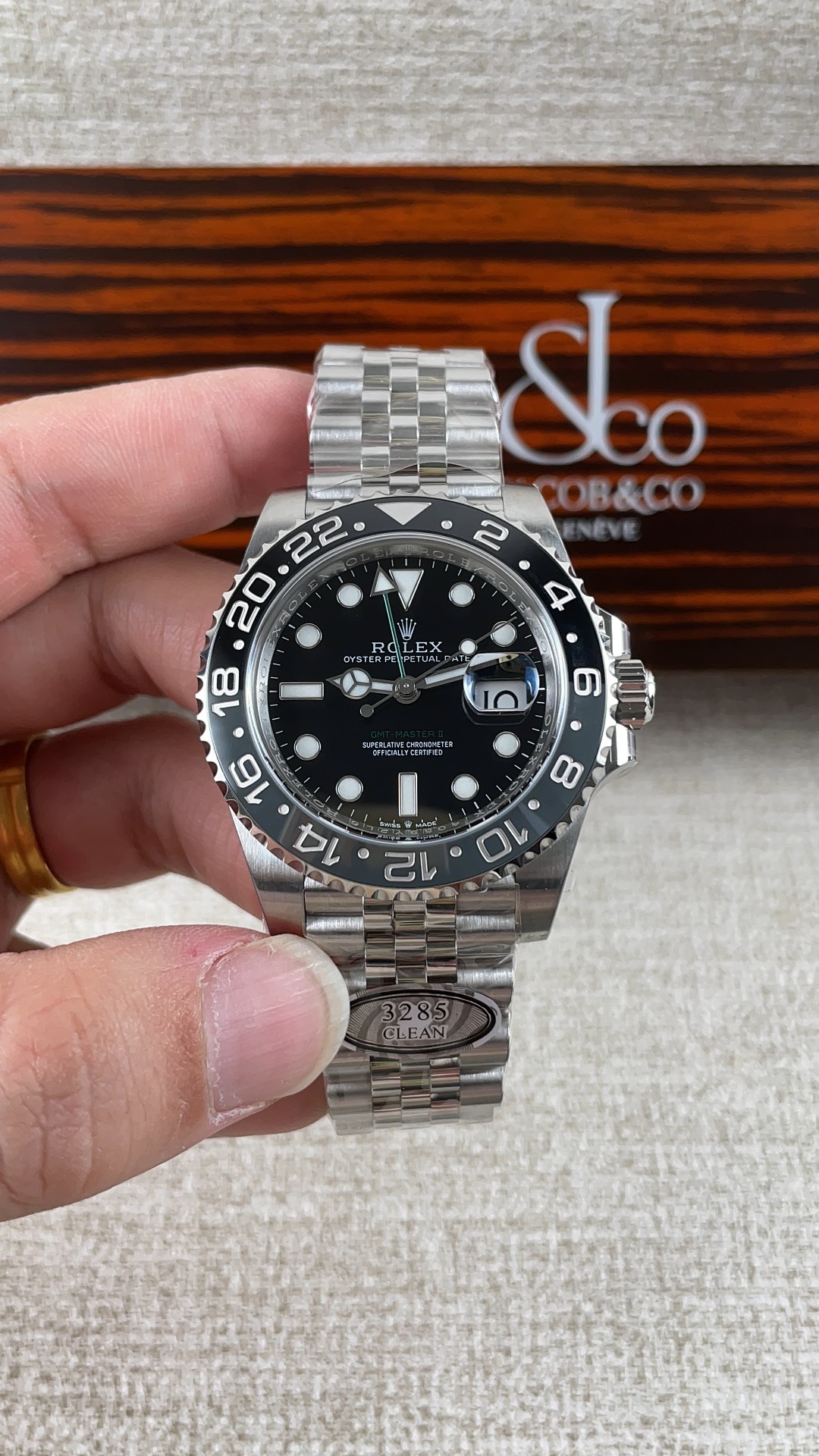 NO:157447,Factory C!  Rolex Green Black Gray Circle Series!  ,,rolex19860909C厂！劳力士格林黑灰圈系列！,,rolex,Watch