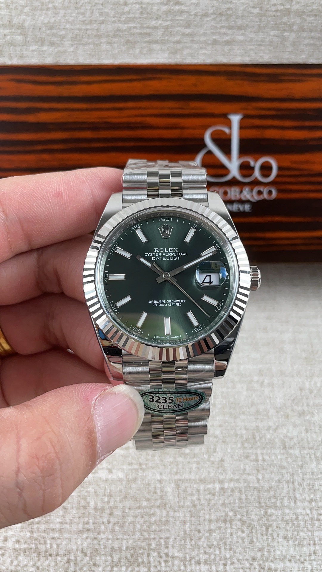 NO:157453,Factory C!  Rolex Green Log Series!  ,,rolex19860909C厂！劳力士绿日志系列！,,rolex,Watch