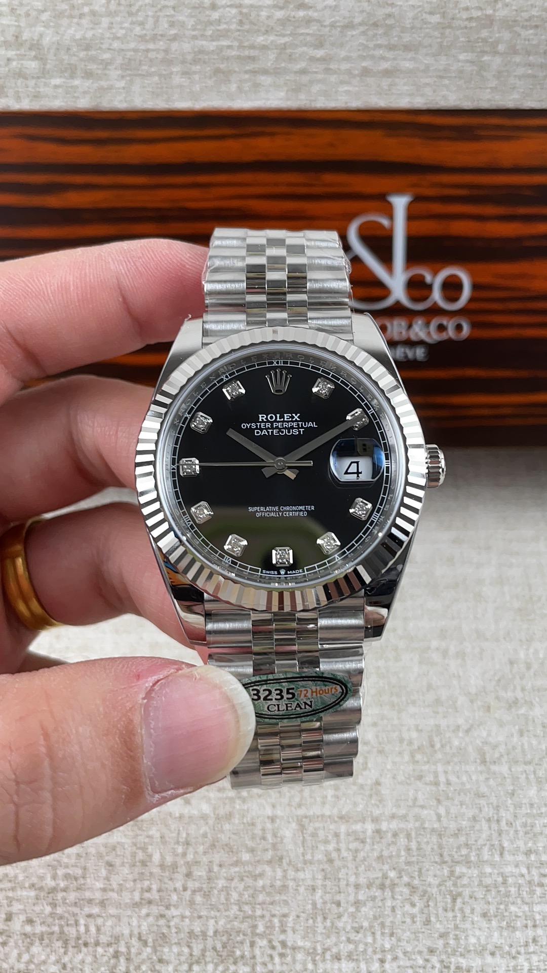 NO:157457,Factory C!  Rolex Black Diamond Log Series!  ,,rolex19860909C厂！劳力士黑钻丁日志系列！,,rolex,Watch