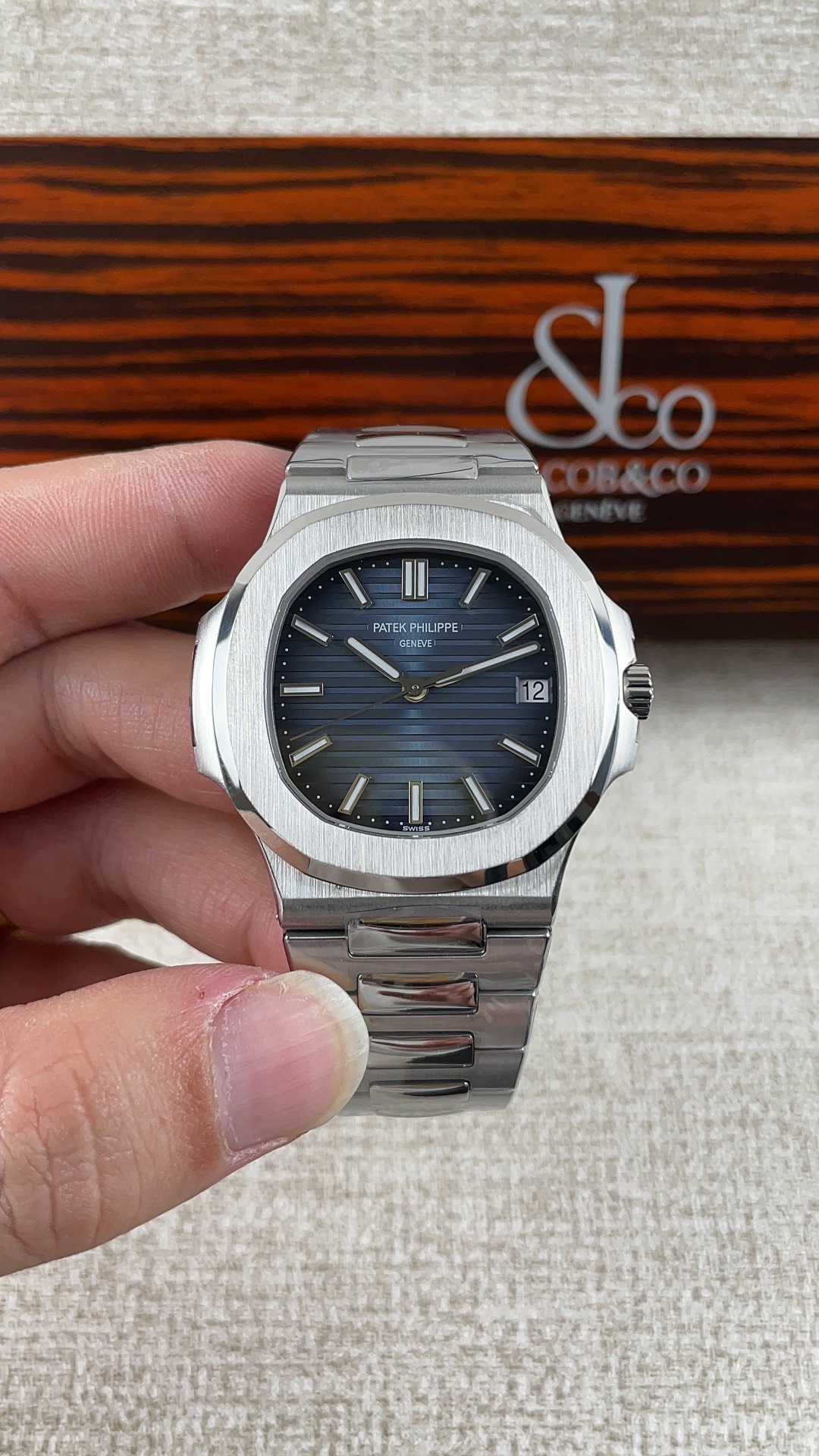 NO:157461,3K!  Patek Philippe 5711 Nautilus series!  ,,patek philippe198609093K！百达翡丽5711鹦鹉螺系列！,,patek philippe,Watch