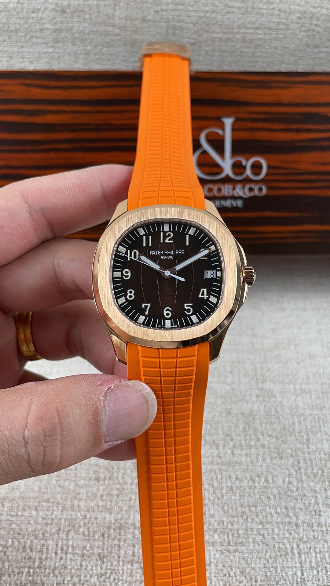 NO:157557,3K!  Patek Philippe Rose Gold Grenade Series!  ,,patek philippe198609093K！百达翡丽玫瑰金手雷系列！,,patek philippe,Watch