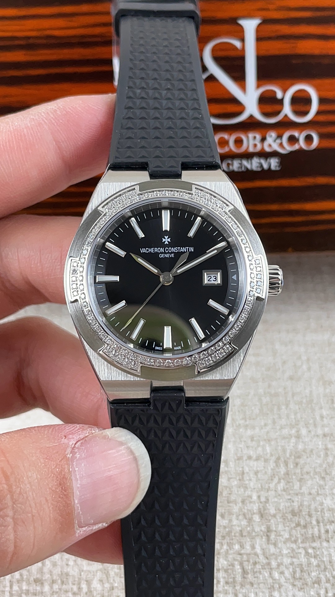 NO:157563,Johnstanton women's diamond ring quick release series!  ,19860909江斯丹顿女款钻圈快拆系列！,,Watch