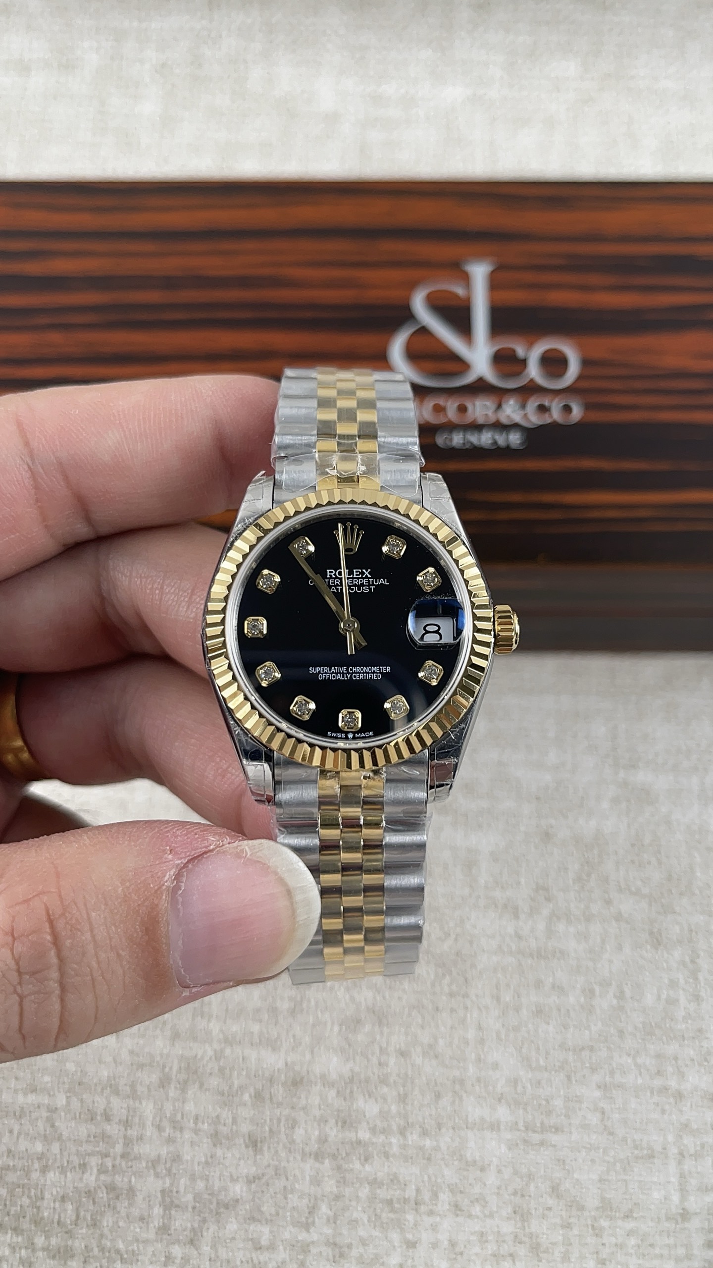 NO:157747,GS!  Rolex 31 Log Series!  ,,rolex19860909GS！劳力士31日志系列！,,rolex,Watch