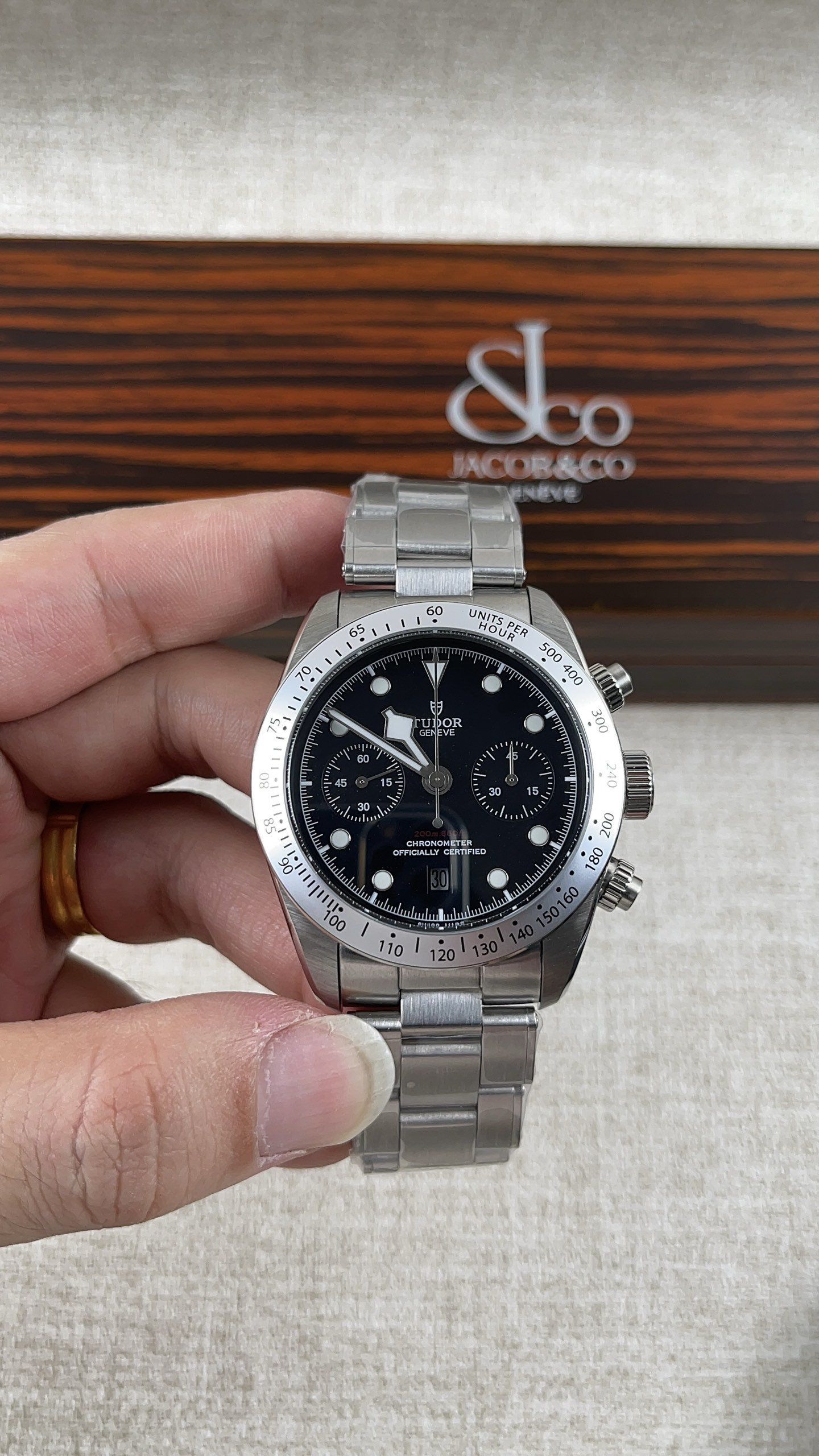 NO:157766,TW!  Tudor multi-function timing series!  ,19860909TW！帝舵多功能计时系列！,,Watch