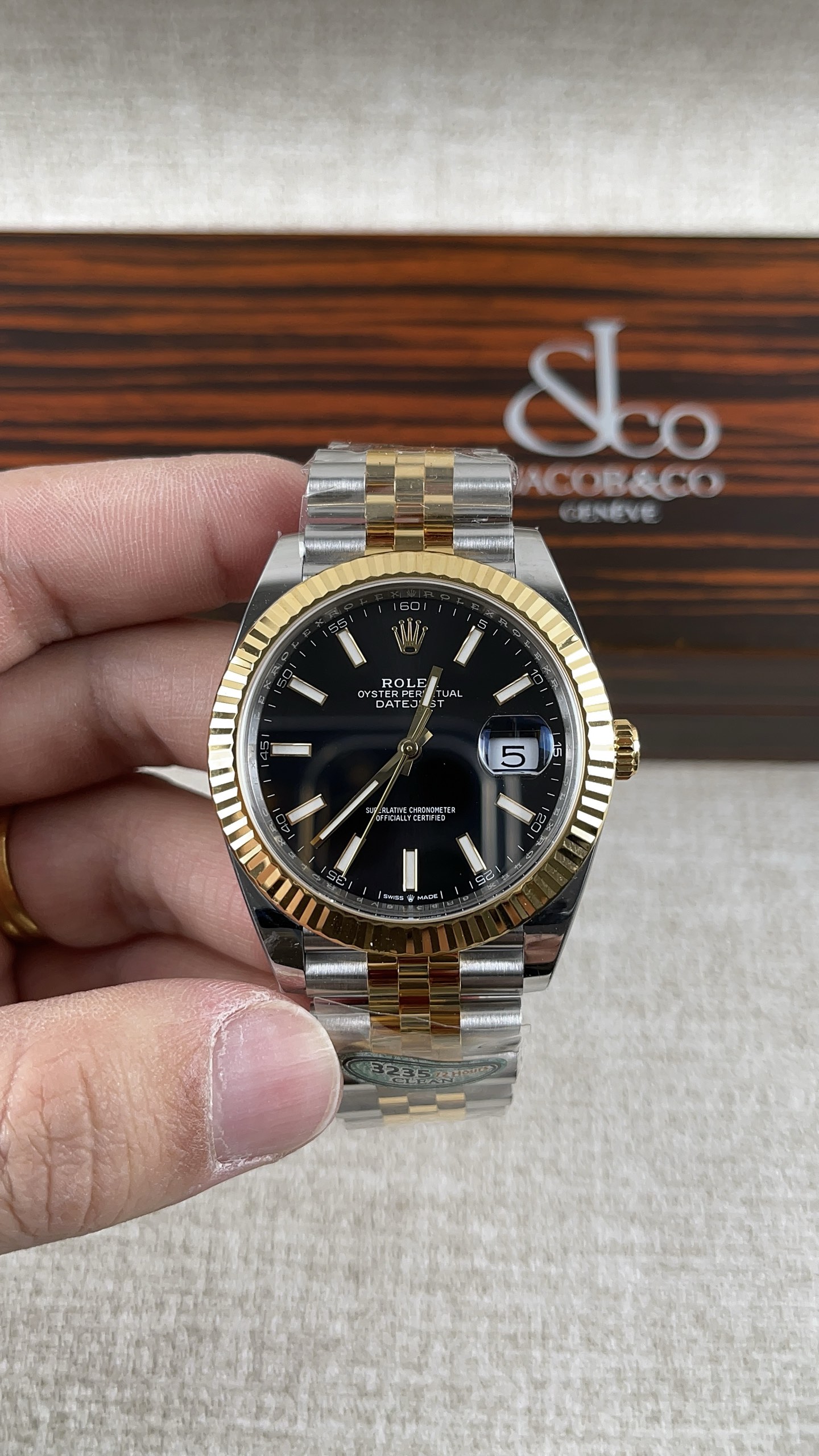 NO:157807,Factory C!  Rolex 41 Gold Diary Series!  Match with the movement!  ,,rolex19860909C厂！劳力士41间金日志系列！搭配机芯！,,rolex,Watch