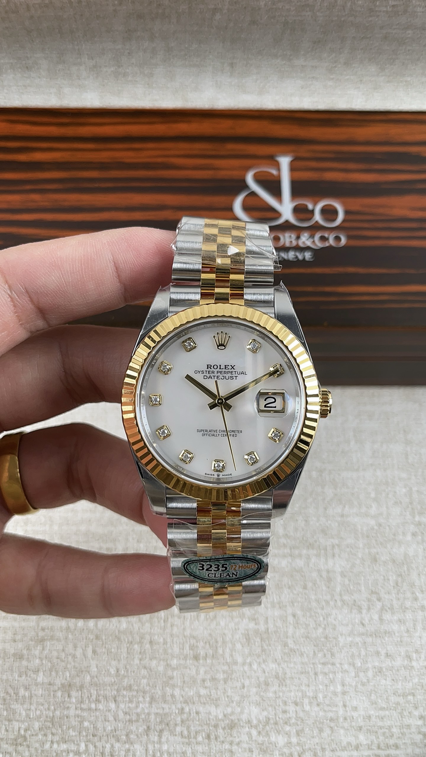 NO:158276,Factory C!  Rolex Gold 41 Fritillaria Noodle Series!  Match with the movement!  ,,rolex19860909C厂！劳力士间金41贝母面系列！搭配机芯！,,rolex,Watch