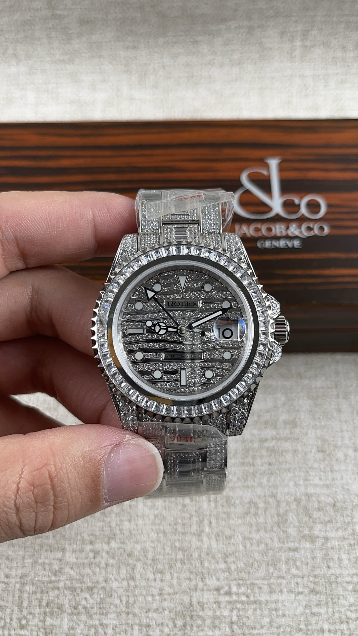 NO:158278,Rolex Star Series!  Match with caliber 3186!  ,,rolex19860909劳力士满天星系列！搭配3186机芯！,,rolex,Watch