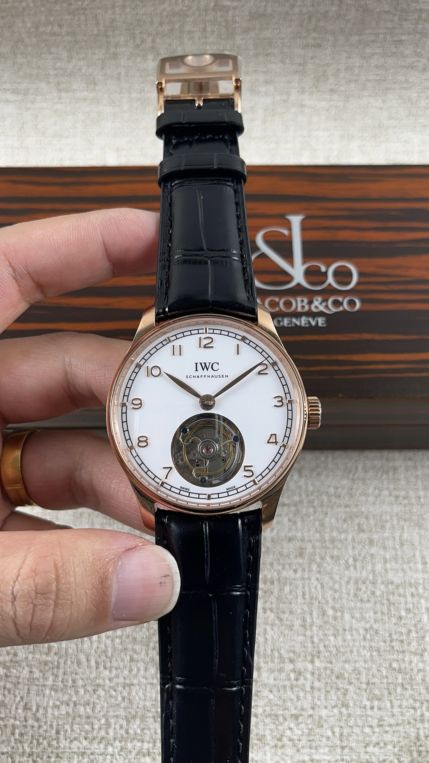 NO:158293,TC!  The True Tourbillon Series of All Nations!  Match with the 81905 movement!  ,,iwc19860909TC！万国真陀飞轮系列！搭配81905机芯！,,iwc,Watch