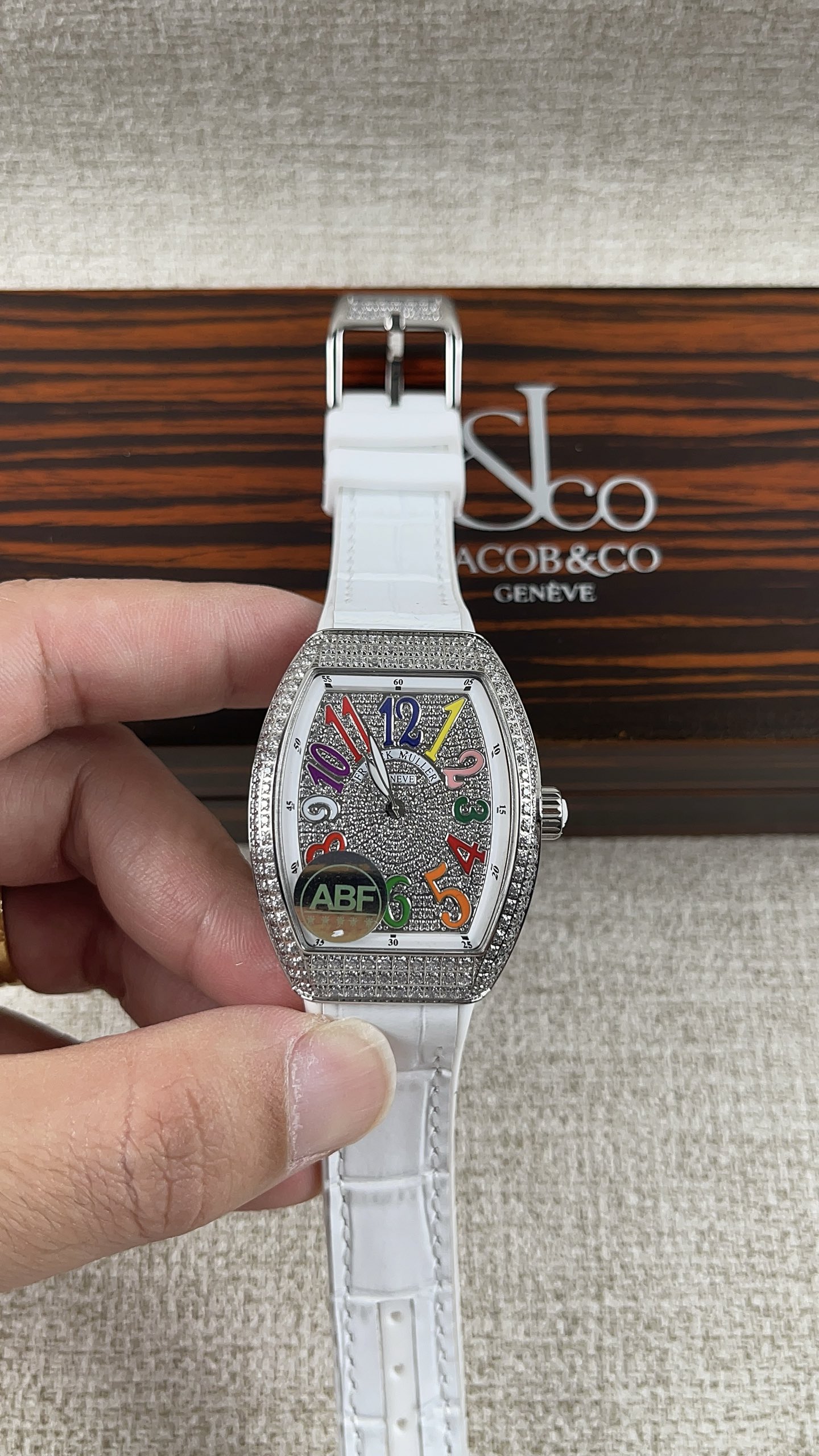 NO:158322,ABF!  Frank Muller is full of stars!  Paired with a quartz movement!  franck muller19860909ABF！法兰克穆勒满天星！搭配石英机芯！,,franck muller,Watch