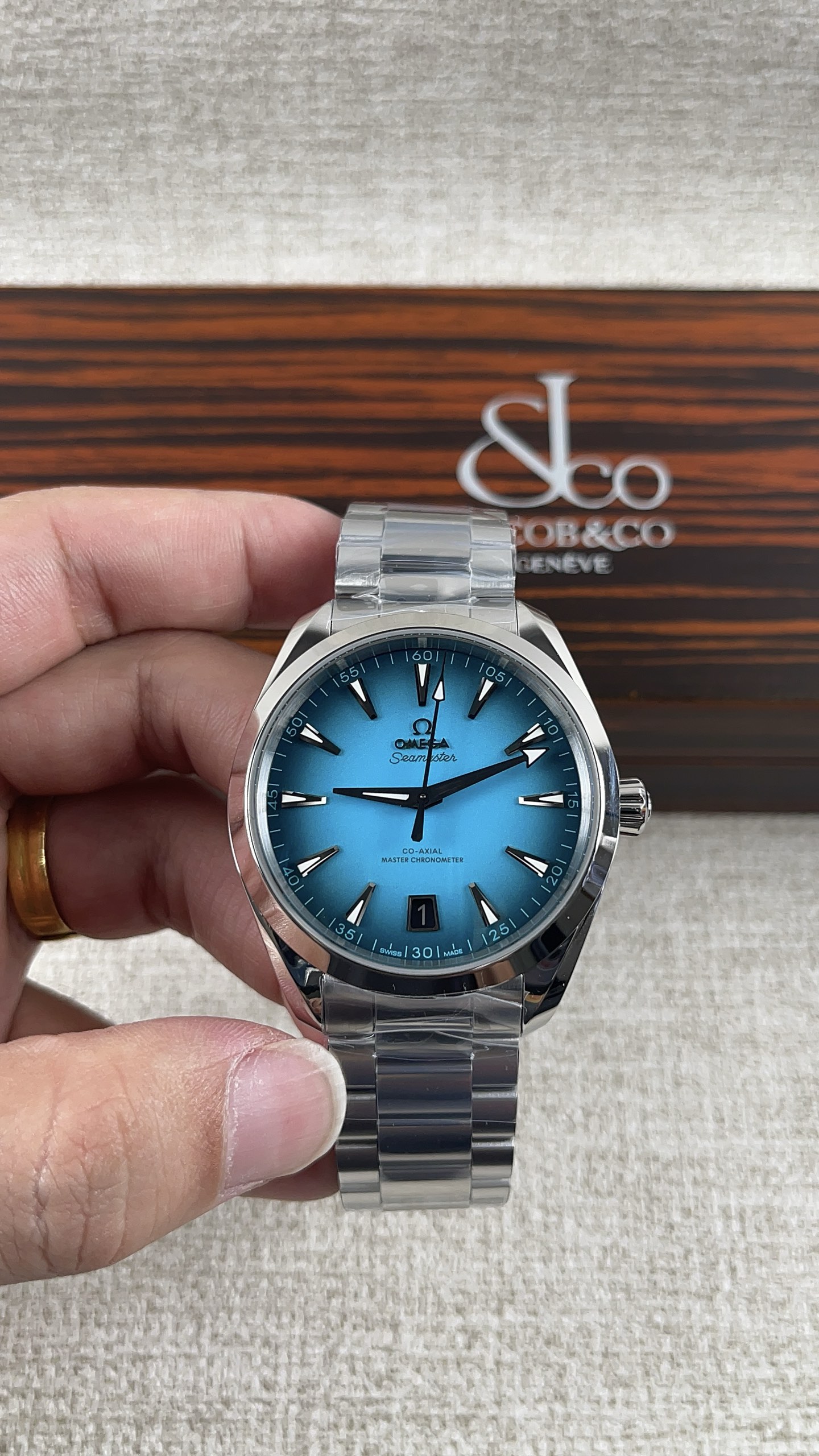 NO:158312,VS!  New European and American gourmet Haima turquoise series!  Match with the movement!  ,19860909VS！欧美茄新品海马绿松石系列！搭配机芯！,,Watch