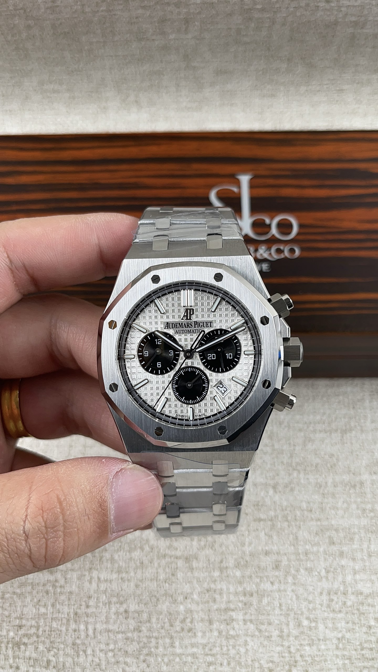 NO:158490,AW!  Audemars Piguet Panda 26331 series!  Match with the 4801 movement!  ,,audemars19860909AW！爱彼熊猫26331系列！搭配4801机芯！,,audemars,Watch