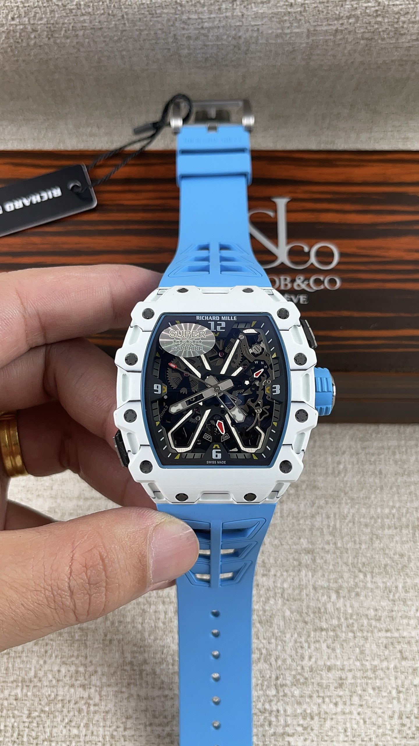 NO:158508,Richard RM35-03 series!  Paired with an all-in-one movement!  ,19860909理查德RM35-03系列！搭配一体机机芯！,,Watch