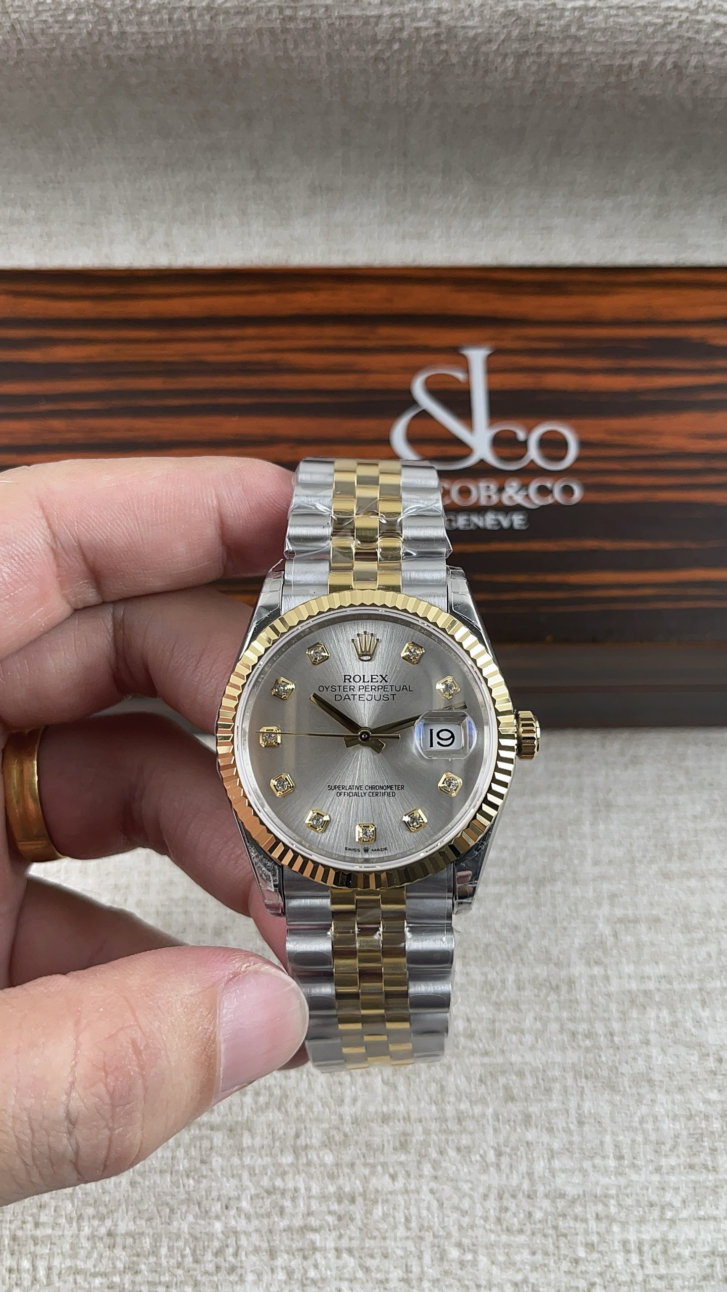 NO:158527,GS!  Rolex 36 old literal series!  Match with the 2236 movement!  ,,rolex19860909GS！劳力士36老款字面系列！搭配2236机芯！,,rolex,Watch