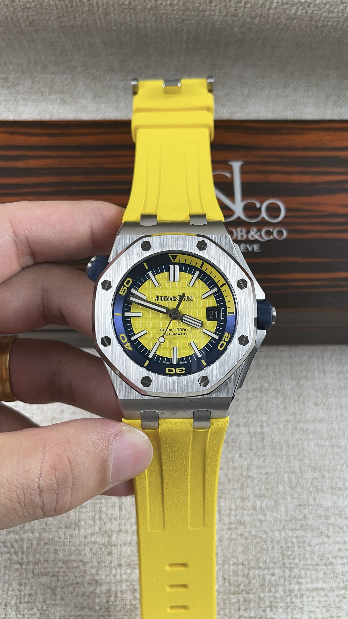 NO:158522,ＢＦ!  Audemars Piguet 15710 series!  Match with the movement!  ,,audemars19860909ＢＦ！爱彼15710系列！搭配机芯！,,audemars,Watch