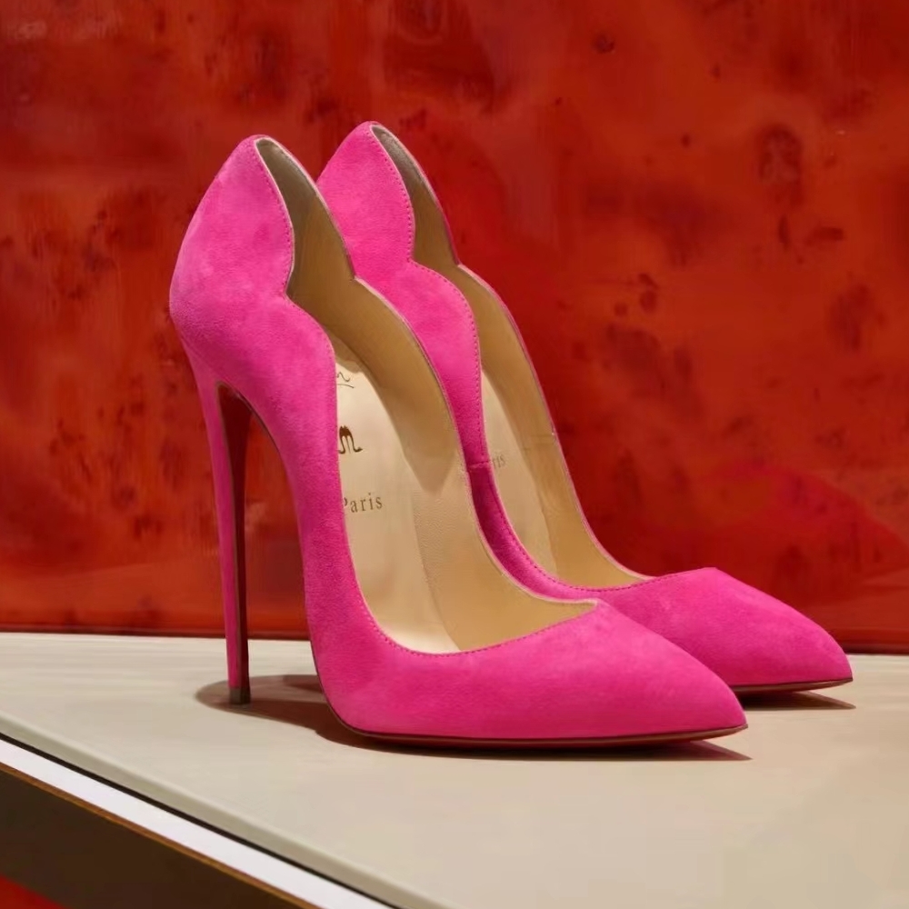 NO:100243,High-end customized fan classic series!  H12Cm code 34-42.. Custom leather sole is not returned or exchanged. 8050-003. Fan rose red deer leather, trademark buckle for the trademark of the bottom. Standard European code Reference: 8050-003 Color:rose Material:veau velours Lining:goat leather Heel height:12Cm Sole:leather sole Size:EU 34-42 (US 4-11):,,christian louboutin,Leather soles19860909高端订制 扇面精典系列！ H12Cm码34-42码..真皮大底订制不退不换.8050-003.扇面玫红鹿皮,大底商标扣 标准欧码 Reference:8050-003 Color:rose Material:veau velours Lining:goat leather Heel heigh:12Cm Sole:leather sole Size:EU 34－42（US 4一11) :,,christian louboutin,Leather soles,Women's Shoes