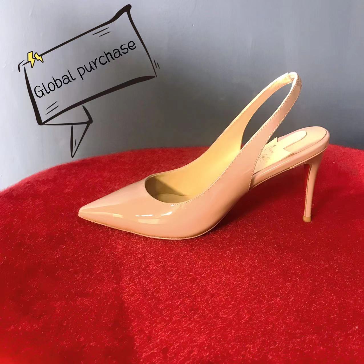 NO:100273,High-end customized autumn and winter classic series!  H8.5Cm, size 34-42. Customized, non-returnable, 9039-032 nude color, apricot sheepskin Standard European code No:9039-032 Color:nude Material:patent leather Lining:goat leather Heel height:8.5Cm Sole:leather sole Size:EUR 34-42 (US 4-11):,,christian louboutin,sheepskin19860909高端订制 秋冬精典款系列！ H8.5Cm,尺码34-42码. 订制不退不换9039-032裸色柒皮,杏羊皮里 标准欧码 No:9039-032 Color:nude Material:patent leather Lining:goat leather Heel heigh:8.5Cm Sole:leather sole Size:EUR 34－42（US 4一11) :,,christian louboutin,sheepskin,Women's Shoes