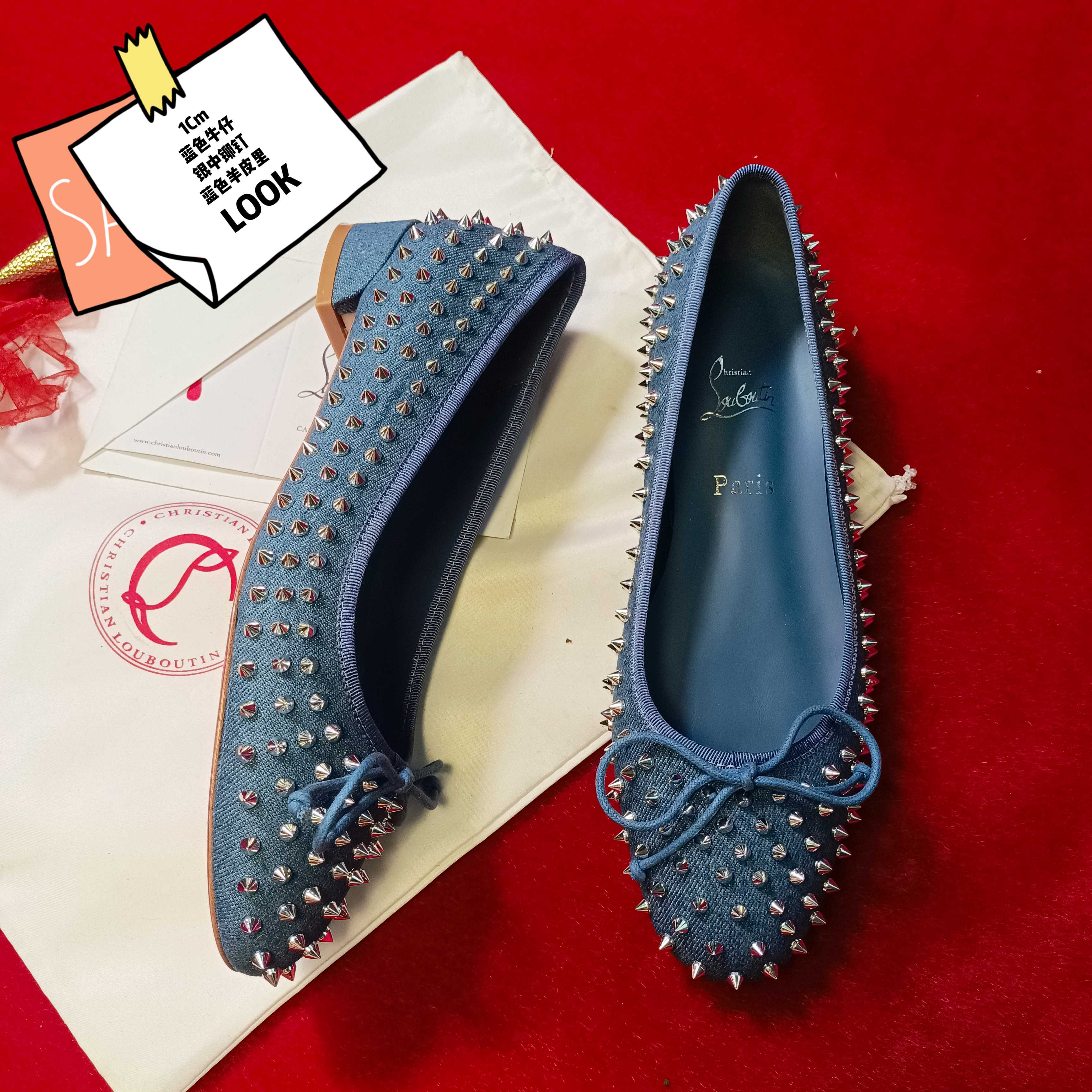 NO:337294,High-end custom spring and summer classic series! H1.5Cm size 34-43. Leather sole.-00, blue denim. Blue sheepskin. Silver rivets. Official website synchronization. Standard European code Reference:-004 Color: blue/blue Material: patent Lining: red goat leather Heel height: 1.5Cm Sole:leather sole Size: EU 34-43 (US 4-11):,,christian louboutin,sheepskin,Leather soles19860909高端订制 春夏精典款系列！ H1.5Cm尺码34-43码.真皮大底 .－00,蓝色牛仔.蓝色羊皮里.銀色鉚釘.官网同步. 标准欧码 Reference:-004 Color:blue/blue Material:patent Lining:red goat leather Heel heigh:1.5Cm Sole:leather sole Size:EU 34－43（US 4一11) :,,christian louboutin,sheepskin,Leather soles,Women's Shoes