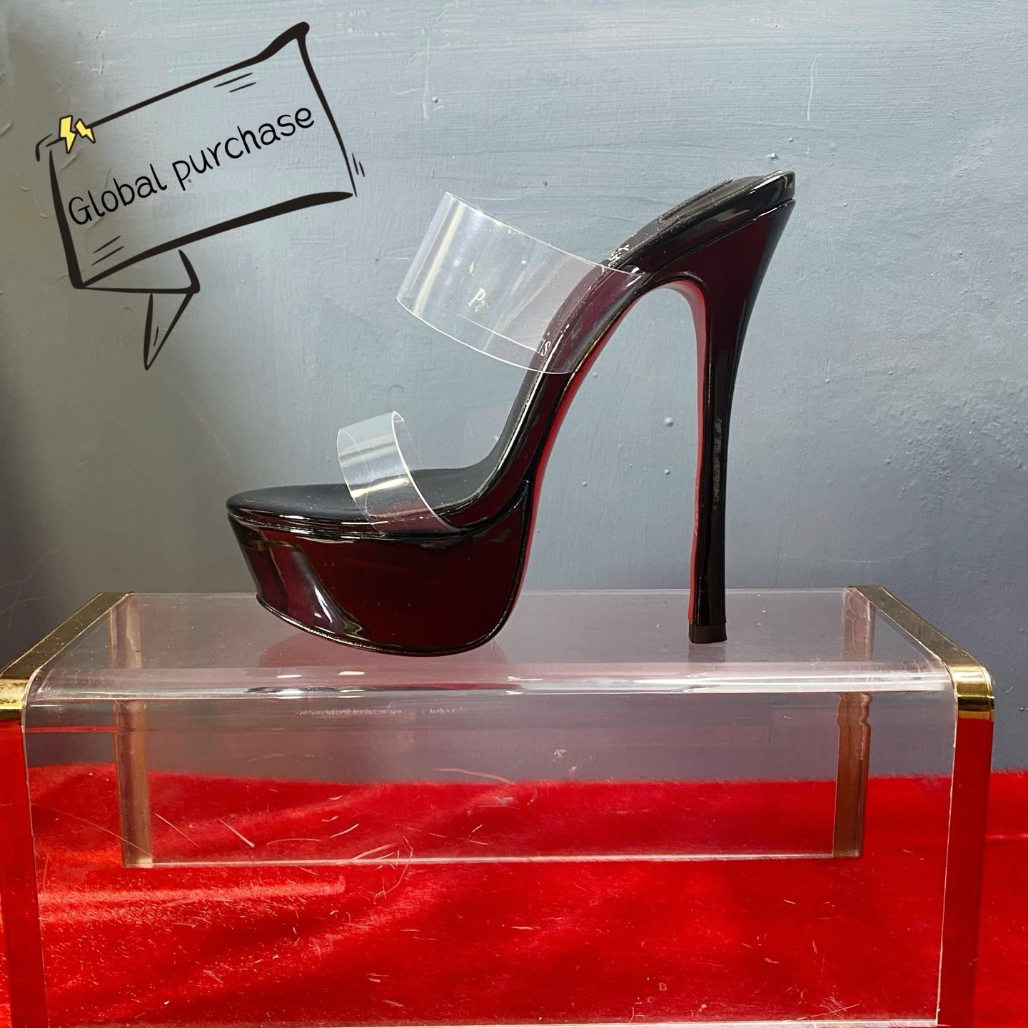 NO:756026,High-end customized 2026 spring and summer sandals classic series!  H15Cm, water platform: 4Cm, size 35-41. Customized leather outsole. -011, black seven leather. Black sheepskin lining. Official website synchronization standard European code Reference: -011 Color: black Material: sheep leather Lining: goat leather Heel high: 15Cm Platforms: 4Cm Sole: leather sole Size: EU 35-41 (US 4-11):,, christian  louboutin,tom ford,sandals,sheepskin,leather soles19860909高端订制 2026春夏凉鞋精典款系列！ H15Cm,水台:4Cm、尺码35-41码.真皮大底订制款.-011,黑柒皮.黑羊皮里.官网同步 标准欧码 Reference:-011 Color:black Material:sheep leather Lining:goat leather Heel heigh:15Cm Platforms:4Cm Sole:leather sole Size:EU 35－41（US 4一11) :,,christian louboutin,tom ford,sandals,sheepskin,Leather soles,Women's Shoes