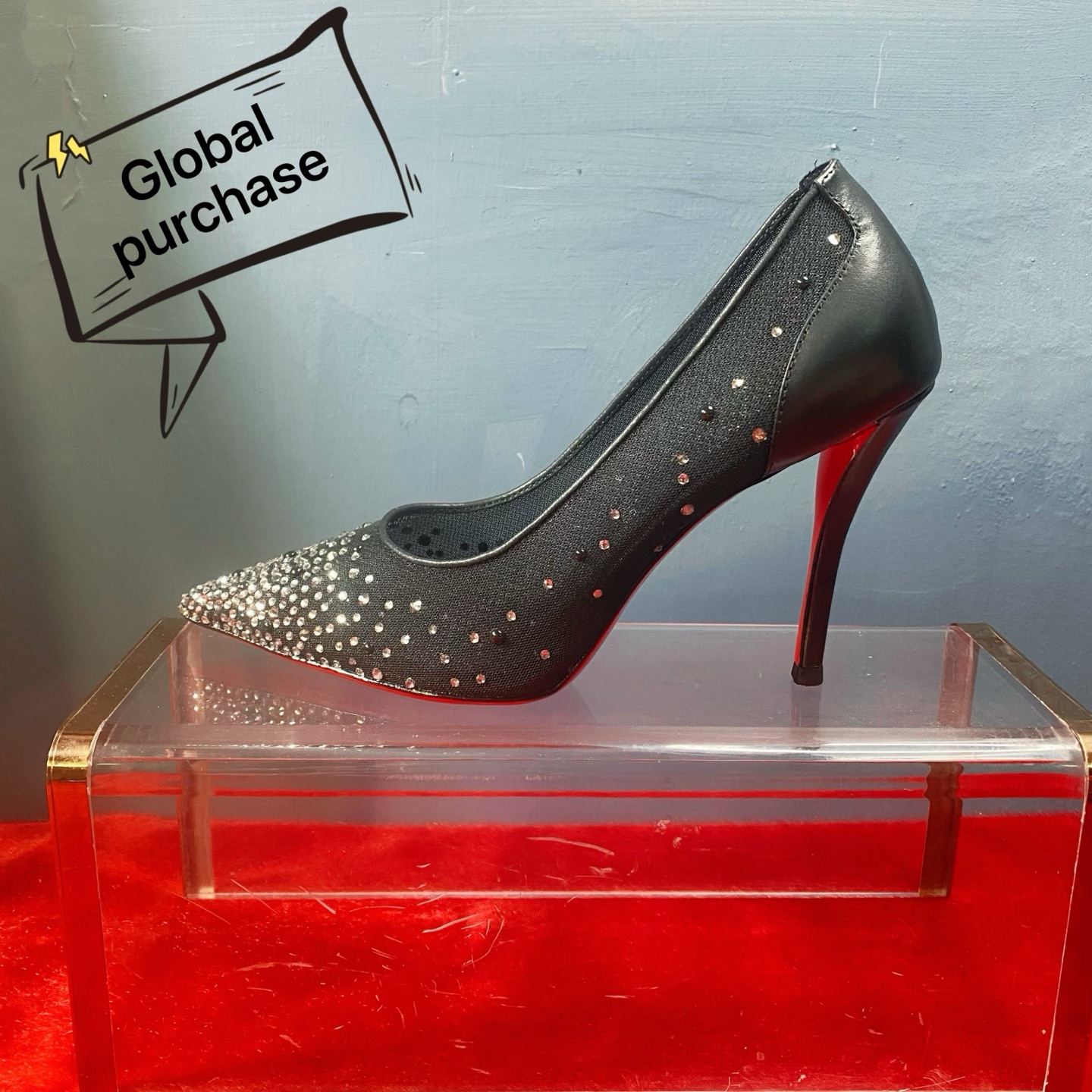 NO:774071,High-end customized 2026 spring and summer classic series!  H10Cm, size 34-42. Genuine leather outsole, customized models are non-returnable and non-exchangeable. Q18-007. Black cowhide. Mineral gray imitation Austrian diamond black pearl, black sheepskin lining. Standard European size Reference: Q18-007 Color: black/black Material: cowhide/diamond Lining: goat leather Heel heigh: 10cm Sole: leather sole Size: EUR 34-42 (US  4-11):,,christian louboutin,cowhide,sheepskin,Leather soles19860909高端订制 2026春夏精典款系列！ H10Cm,尺码34-42码. 真皮大底,订制款不退不换.Q18-007.黑色牛皮.矿灰仿奥钻黑珍珠,黑羊皮里. 标准欧码 Reference:Q18-007 Color:black/black Material:cowhide/diamond Lining:goat leather Heel heigh:10cm Sole:leather sole Size:EUR 34－42（US 4一11) :,,christian louboutin,cowhide,sheepskin,Leather soles,Women's Shoes