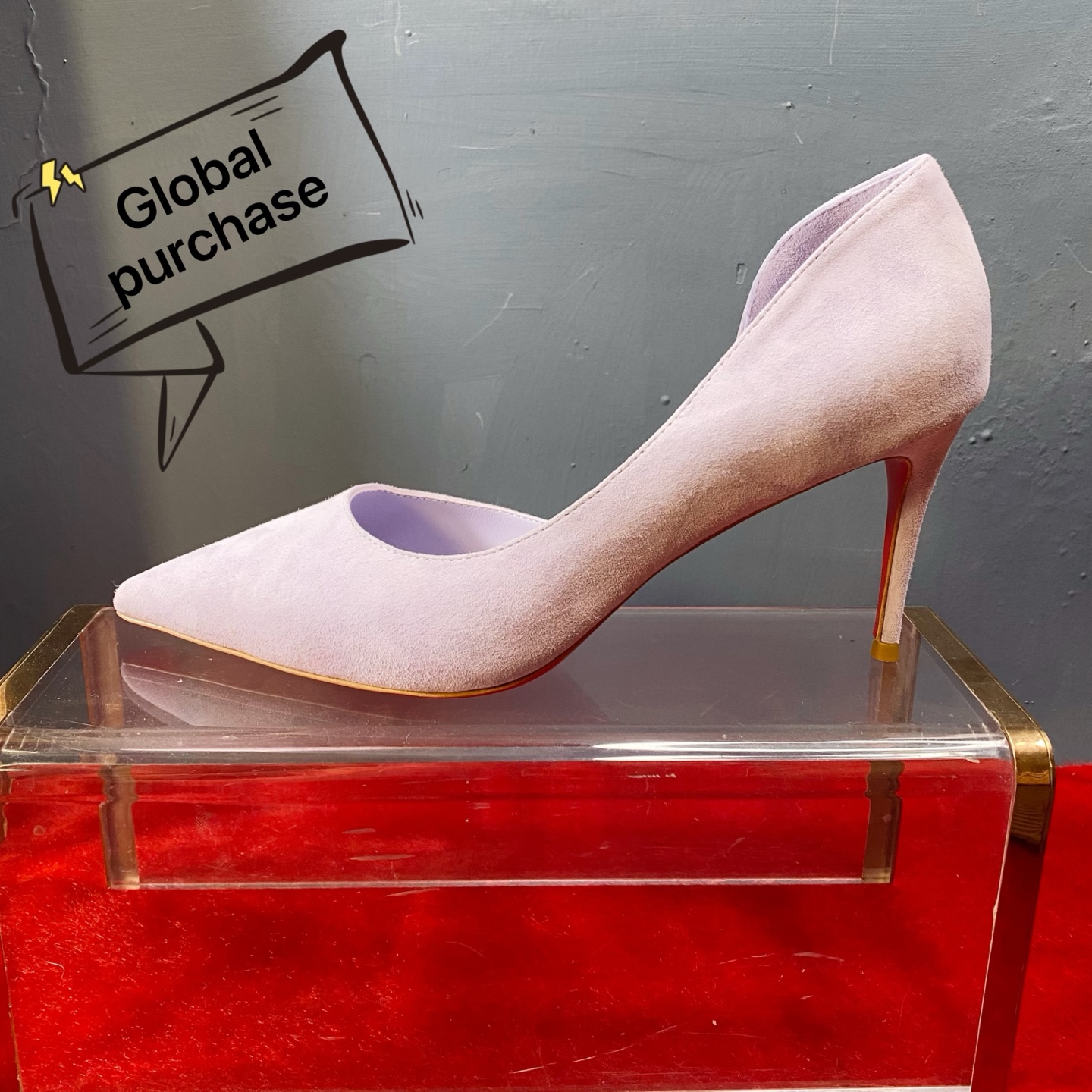 NO:774111,High-end customized 2026 spring and summer classic model H8.5Cm, size 34-42. Customized models are non-refundable and non-exchangeable 9039-Purple deerskin, purple sheepskin lining, official website synchronization Standard European size No: 9039- Color: purple/purple Material: veau velours Lining: goat leather Heel heigh: 8.5Cm Sole: leather sole Size: EUR 34-42 (US  4-11):,,christian louboutin,sheepskin19860909高端订制 2026春夏精典款 H8.5Cm,尺码34-42码. 订制款不退不换9039-紫色鹿皮,紫色羊皮里,官网同步 标准欧码 No:9039- Color:purple/purple Material:veau velours Lining:goat leather Heel heigh:8.5Cm Sole:leather sole Size:EUR 34－42（US 4一11) :,,christian louboutin,sheepskin,Women's Shoes