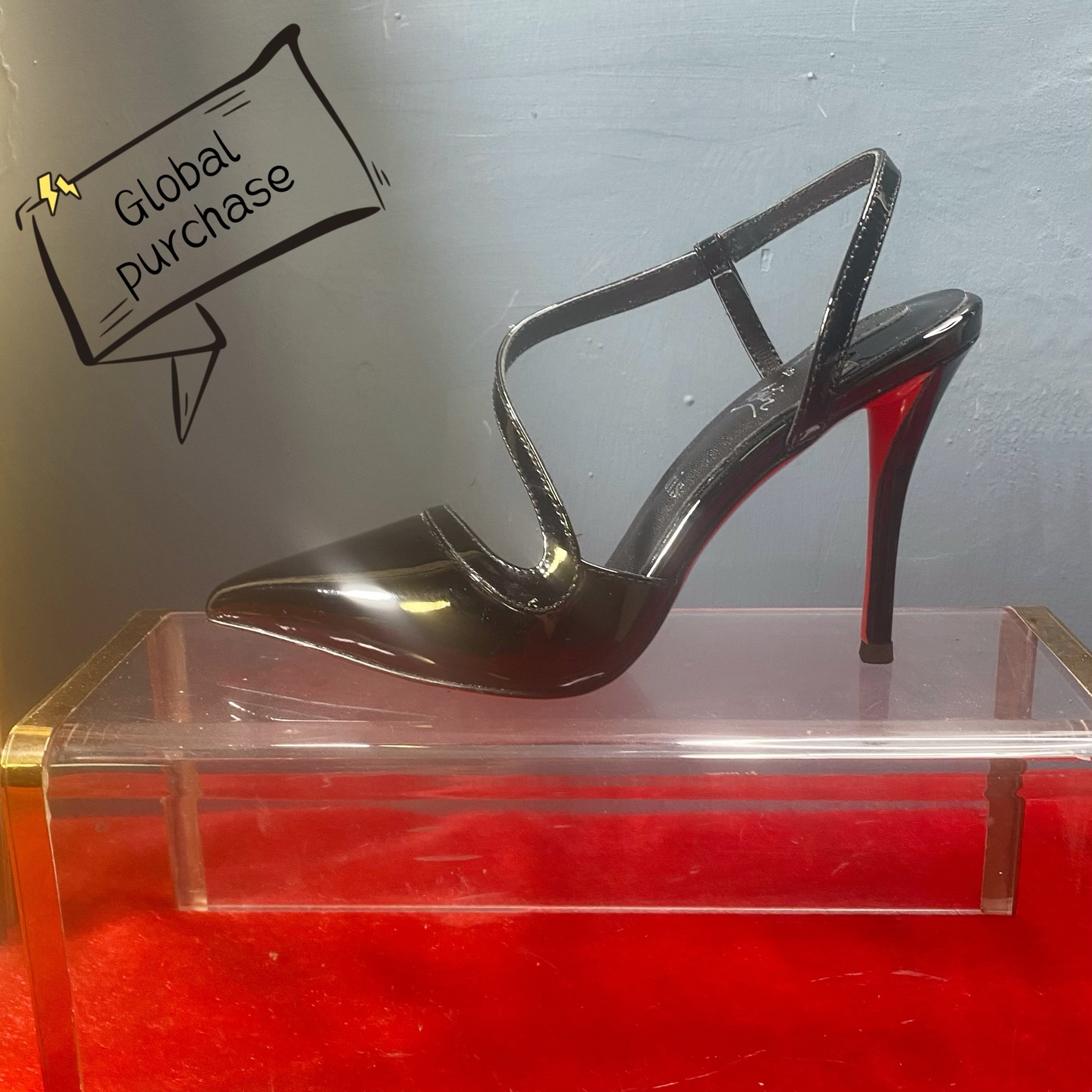 NO:774120,High-end customized 2026 spring and summer classic series!  H10Cm, size 34-42. Genuine leather outsole, customized models are non-returnable and non-exchangeable. Q18-004. Black seven leather. Black sheepskin lining. Official website picture Standard European code Reference: Q18-004 Color: black/black Material: patent leathet Lining: goat leather Heel heigh: 10cm Sole: leather sole Size: EUR 34-42 (US 4-11)  :,,christian louboutin,sheepskin,Leather soles19860909高端订制 2026春夏精典款系列！ H10Cm,尺码34-42码. 真皮大底,订制款不退不换.Q18-004.黑柒皮.黑羊皮里.官网图 标准欧码 Reference:Q18-004 Color:black/black Material:patent leathet Lining:goat leather Heel heigh:10cm Sole:leather sole Size:EUR 34－42（US 4一11) :,,christian louboutin,sheepskin,Leather soles,Women's Shoes