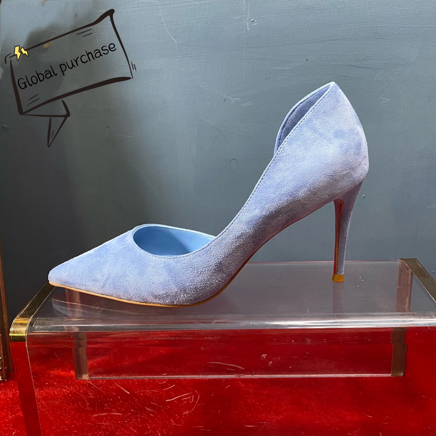 NO:953697,High-end customized 2026 autumn and winter classic model H8.5Cm, size 34-42. Customized models are non-refundable and non-exchangeable 9039-, pine and bamboo blue deerskin, pine and bamboo blue sheepskin lining, official website synchronization Standard European code No:9039- Color: blue/blue Material: veau velours Lining: goat leather Heel height: 8.5Cm Sole: leather sole Size: EUR 34-42 (US 4-11):,,christian louboutin,sheepskin19860909高端订制 2026秋冬精典款 H8.5Cm,尺码34-42码. 订制款不退不换9039-,松竹藍鹿皮,松竹藍羊皮里,官网同步 标准欧码 No:9039- Color:blue/blue Material:veau velours Lining:goat leather Heel heigh:8.5Cm Sole:leather sole Size:EUR 34－42（US 4一11) :,,christian louboutin,sheepskin,Women's Shoes