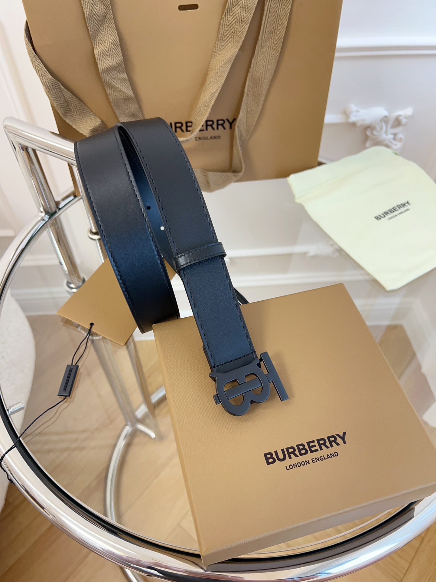 Burberry博柏利英国原厂皮料黑色牛皮品质毋庸置疑没有更好只有最好尺寸3.5厘米