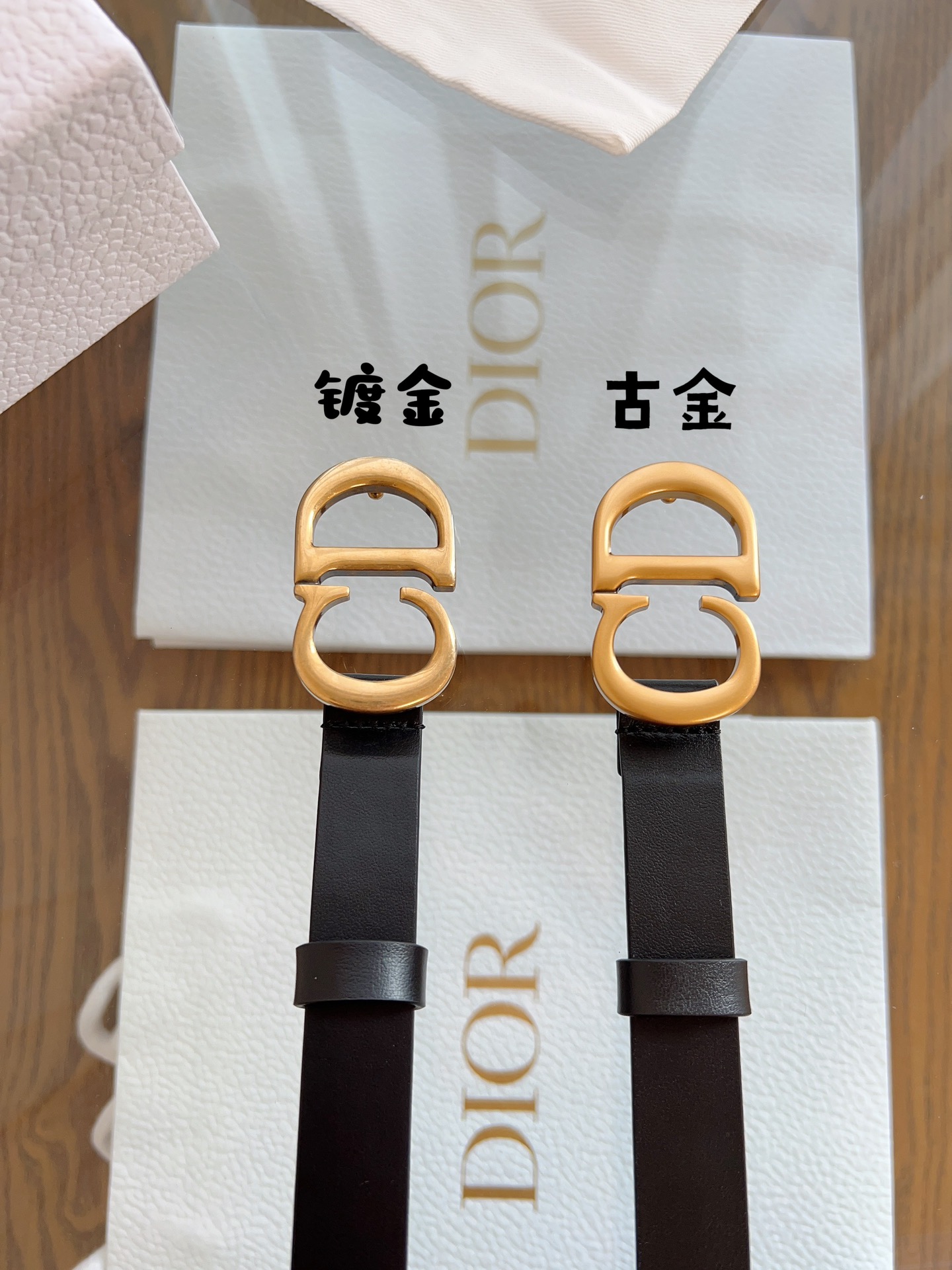 DIOR迪奥原版开模镀金扣