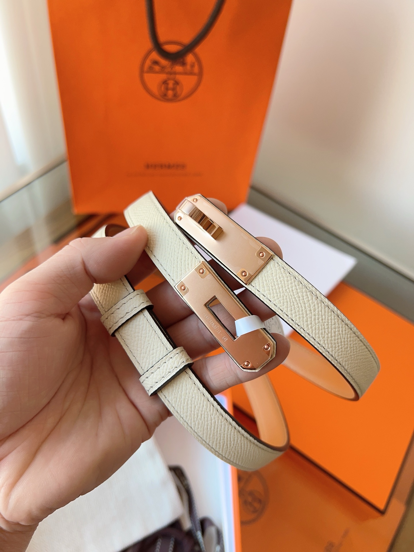 HERMES 2024W刻升级版Kelly腰带