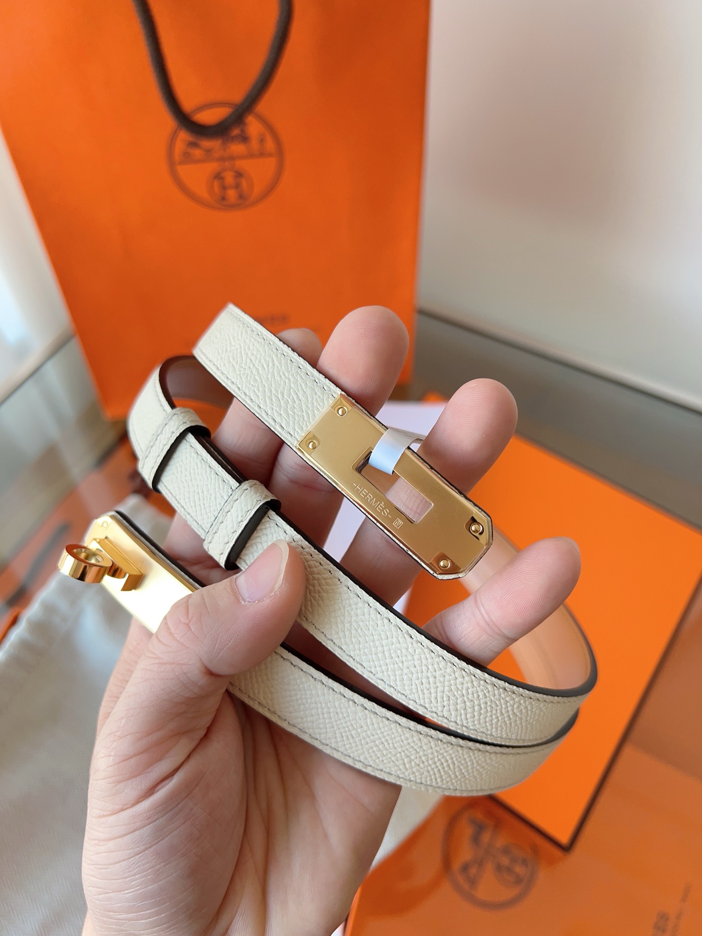 HERMES 2024W刻升级版Kelly腰带