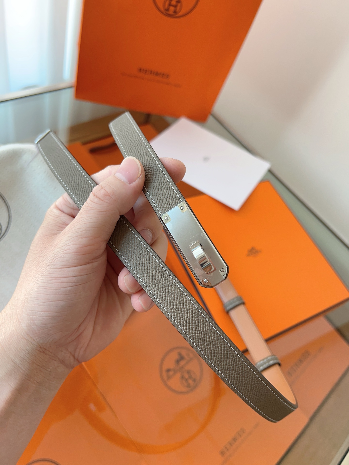 HERMES 2024W刻升级版Kelly腰带