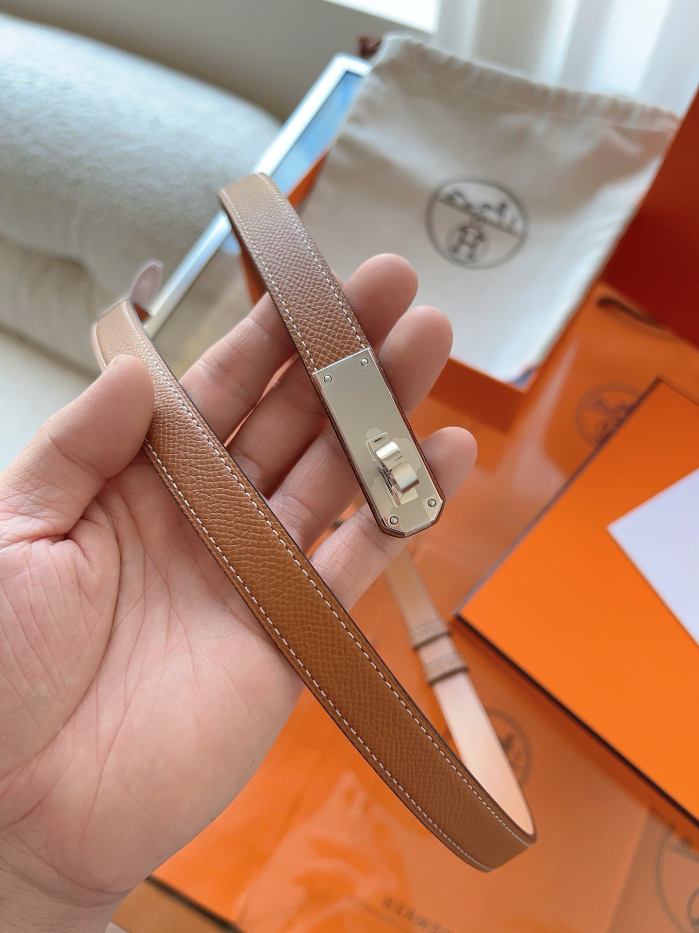 HERMES 2024W刻升级版Kelly腰带