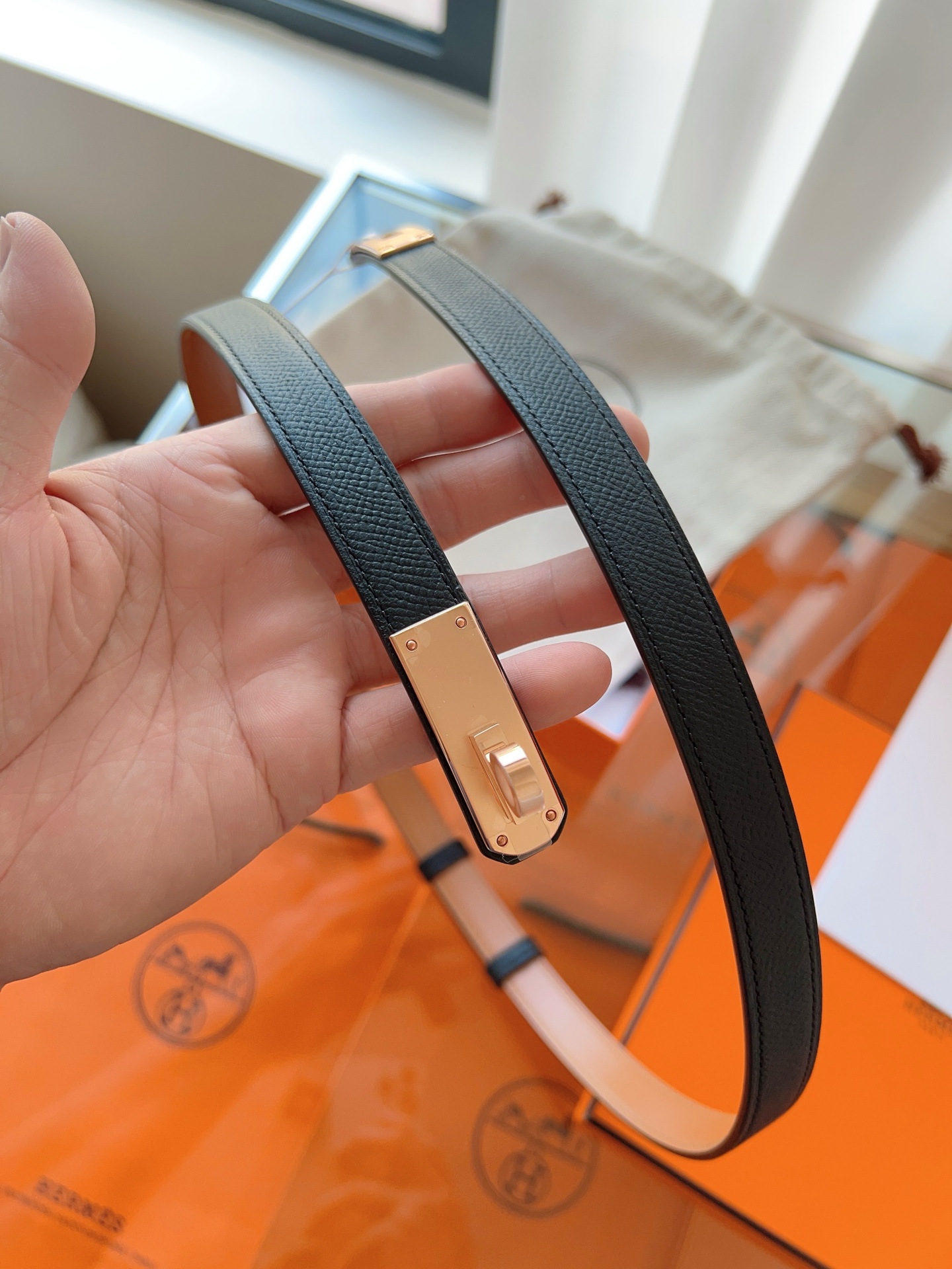 HERMES 2024W刻升级版Kelly腰带